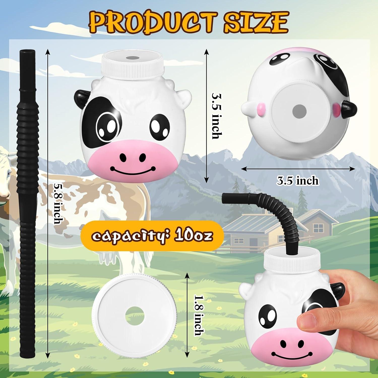 Tazas de Animales de Granja Roshtia 12 Piezas 325 ml