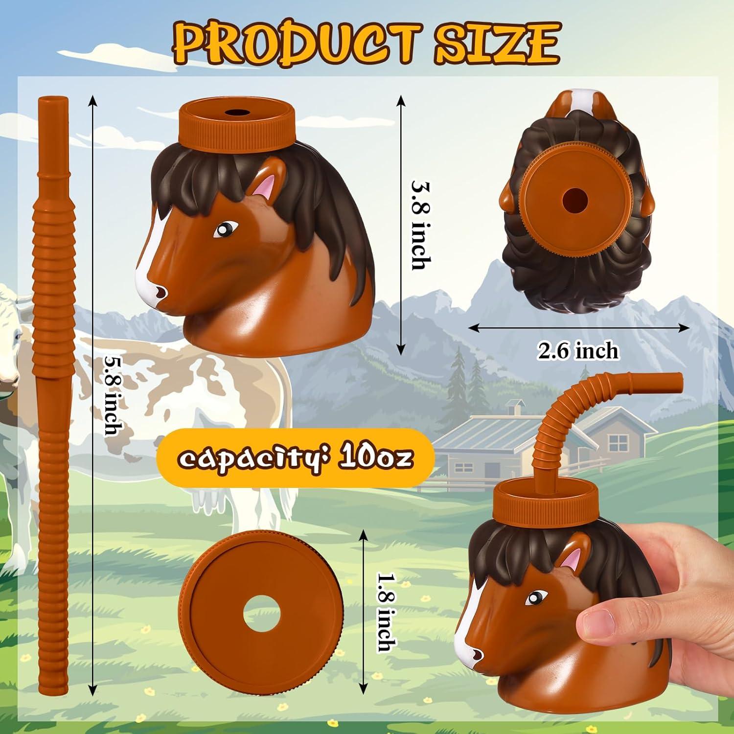 Tazas de Animales de Granja Roshtia 12 Piezas 325 ml