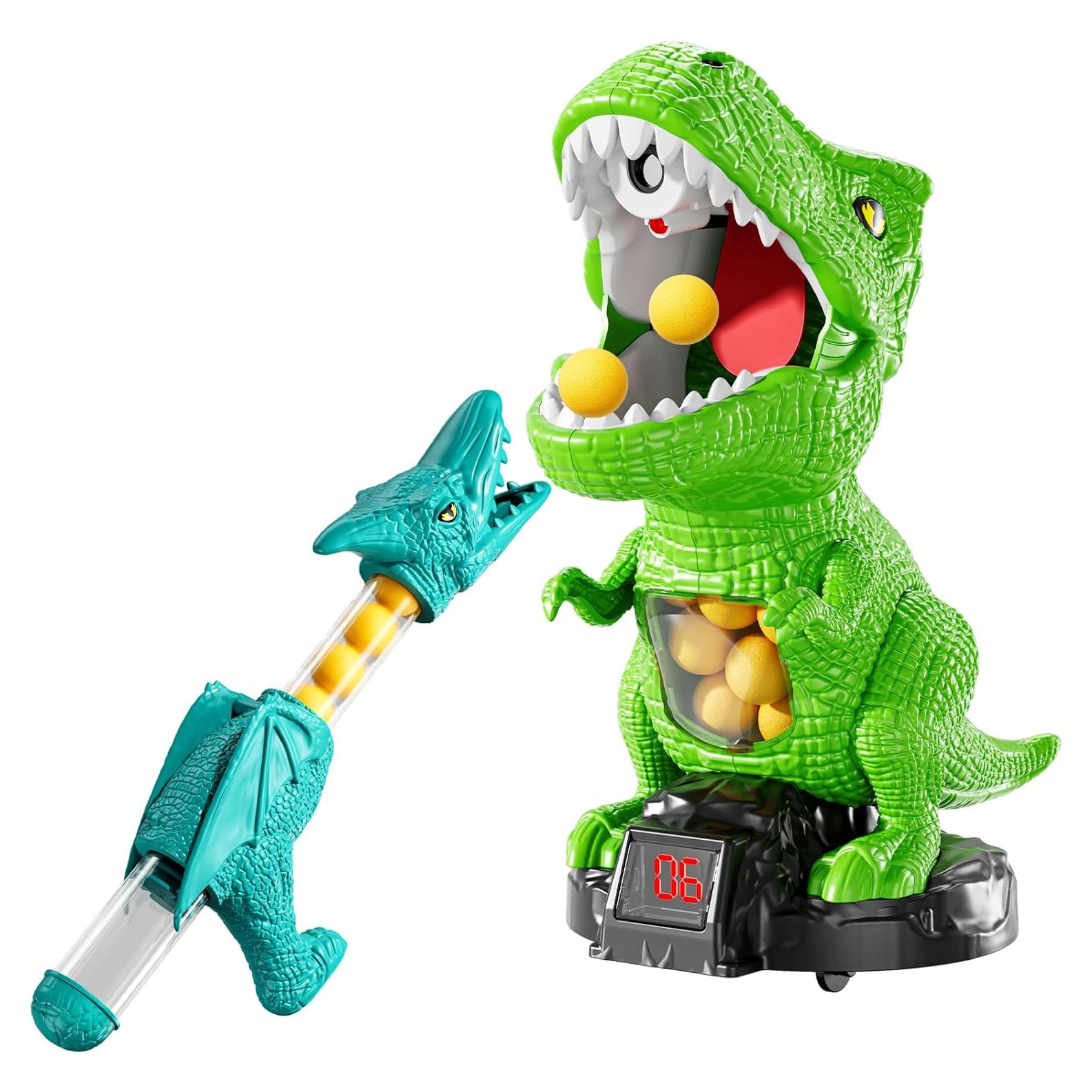 Juguete de Disparo Dinosaurio Babyhome Verde 3-12 Años