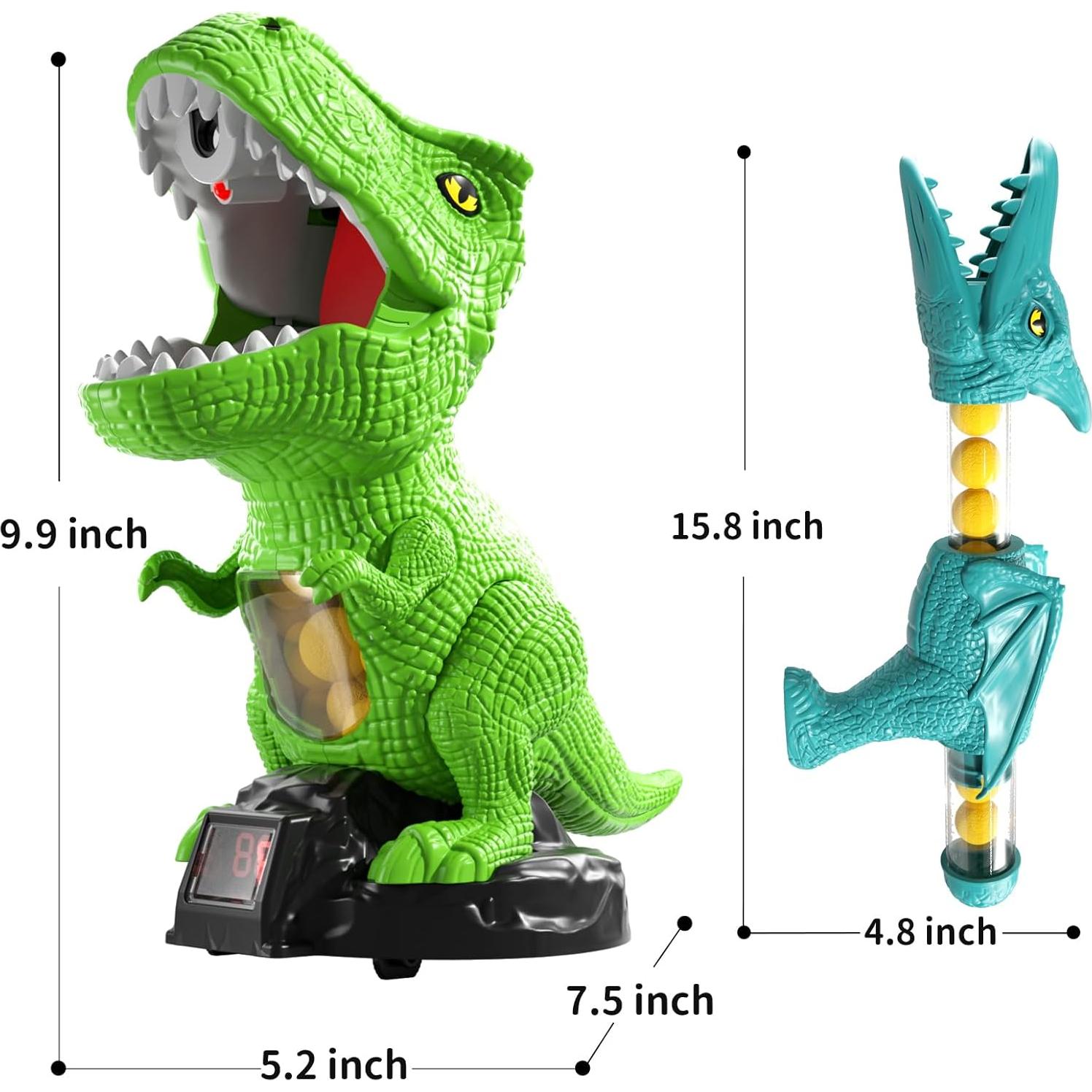 Juguete de Disparo Dinosaurio Babyhome Verde 3-12 Años