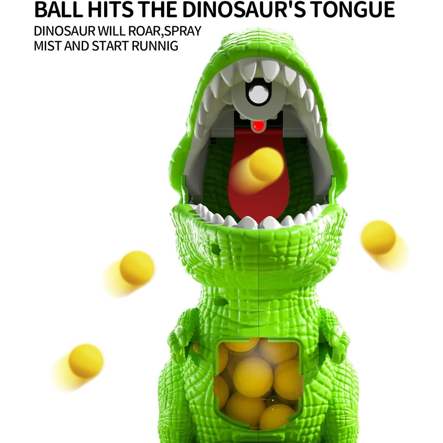 Juguete de Disparo Dinosaurio Babyhome Verde 3-12 Años