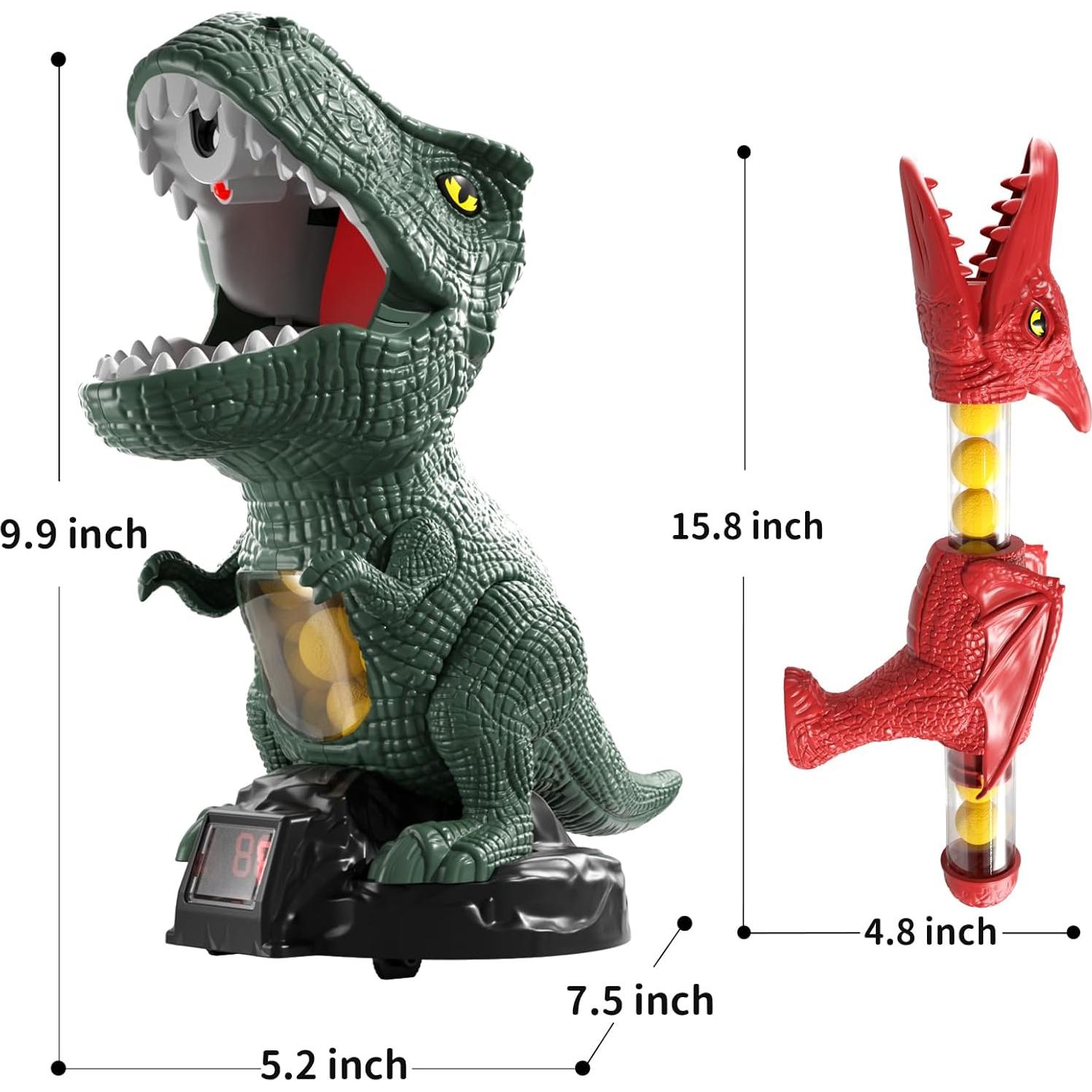 Juguete de Disparo Dinosaurio Babyhome Marino 29x13cm