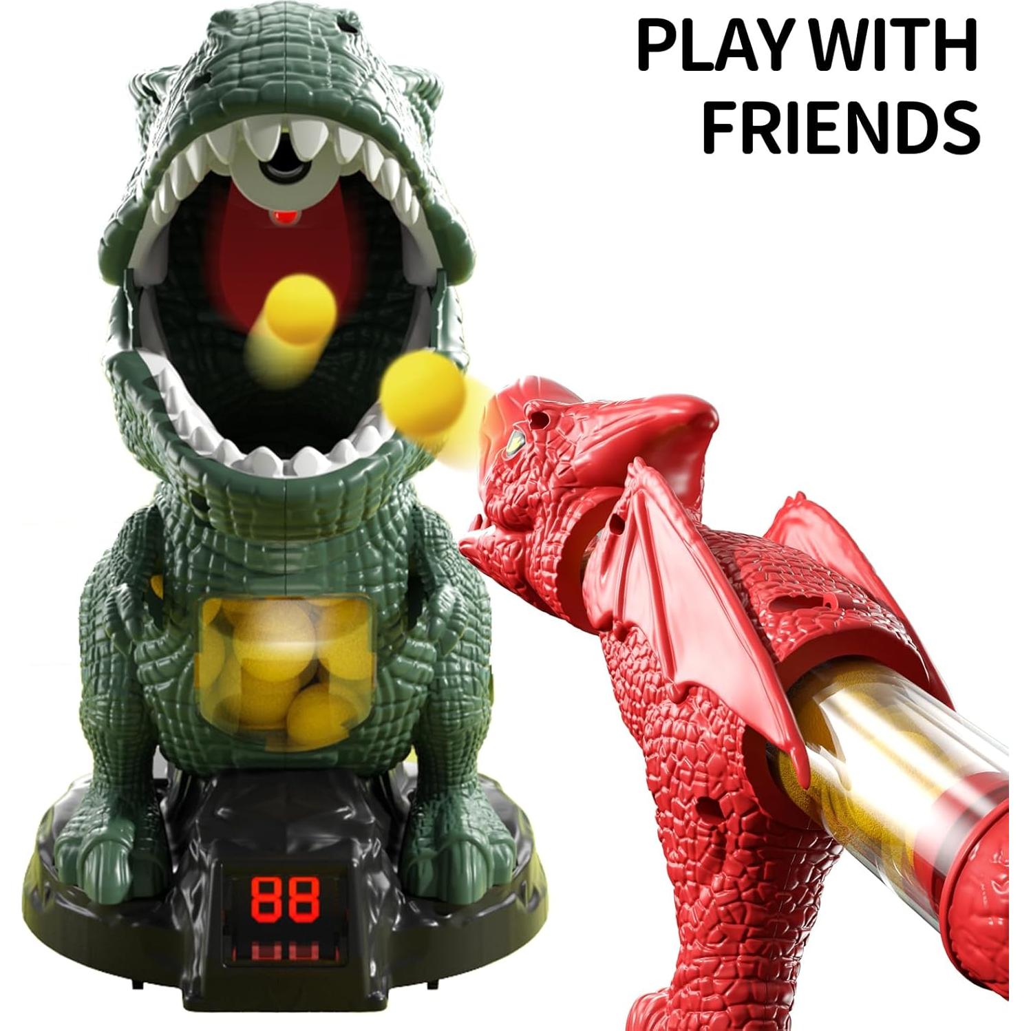 Juguete de Disparo Dinosaurio Babyhome Marino 29x13cm