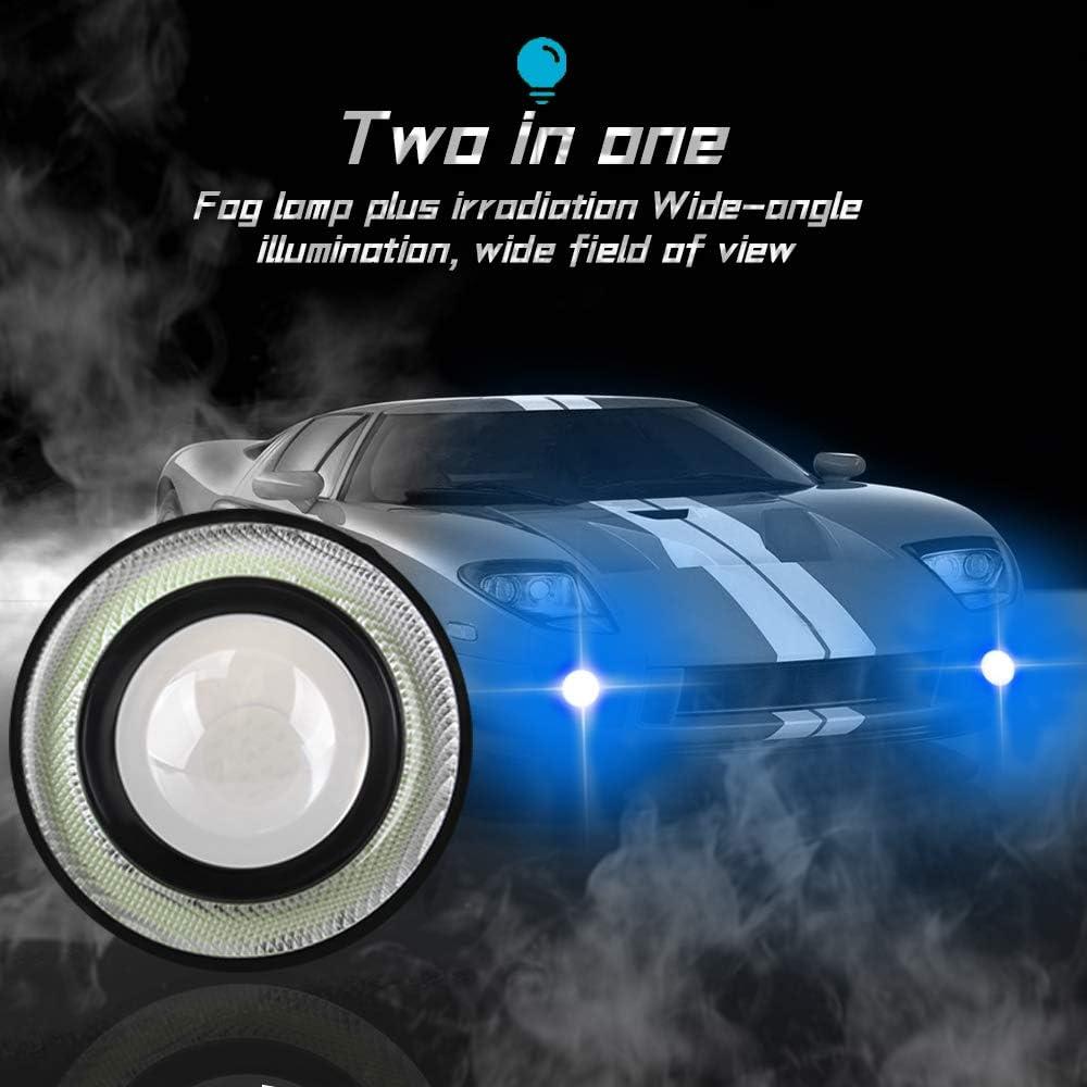 Luz de Niebla LED KaiDengZhe 3.5" Azul Hielo 10W 2 Unidades