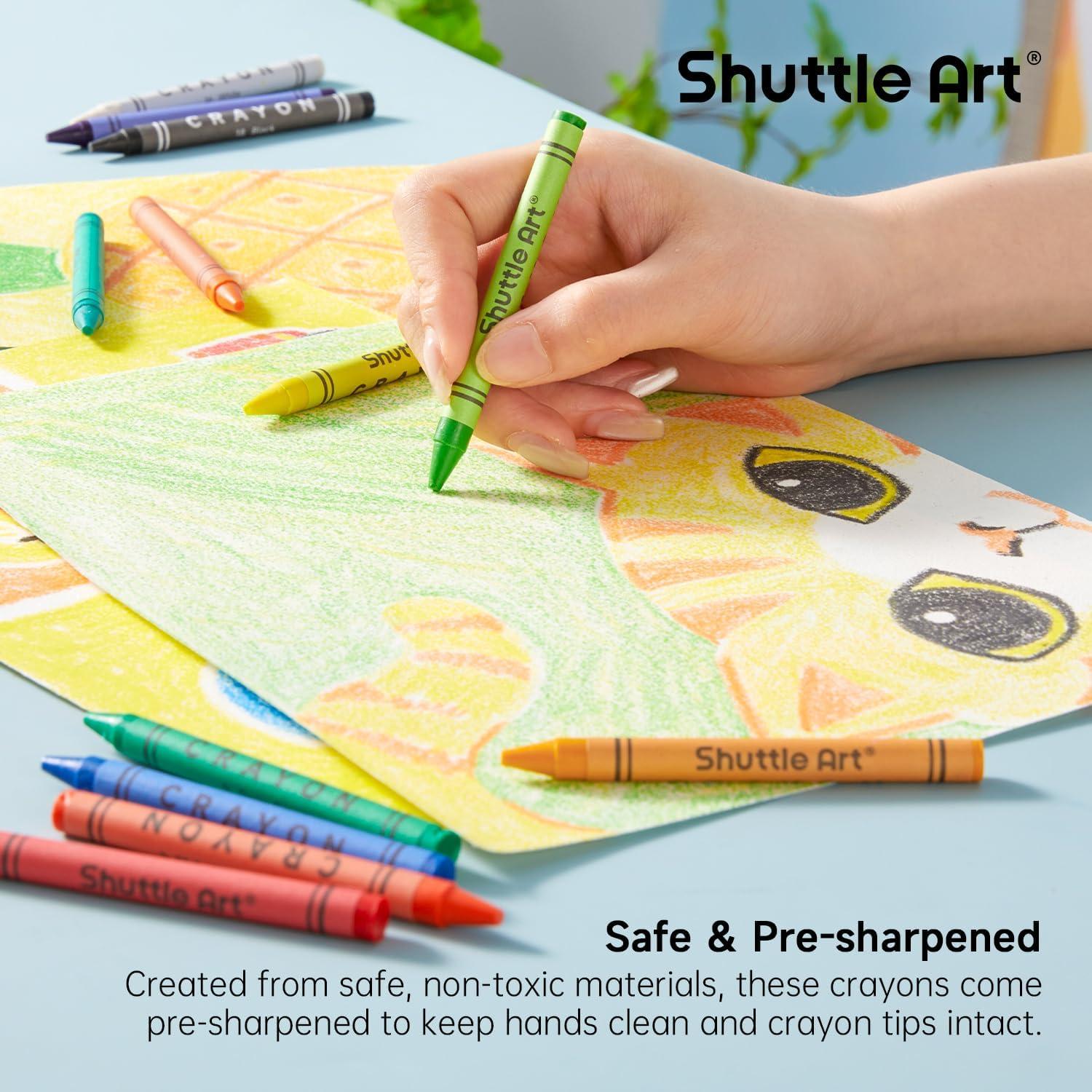 Crayones Shuttle Art 720 Piezas Multicolor No Tóxicos