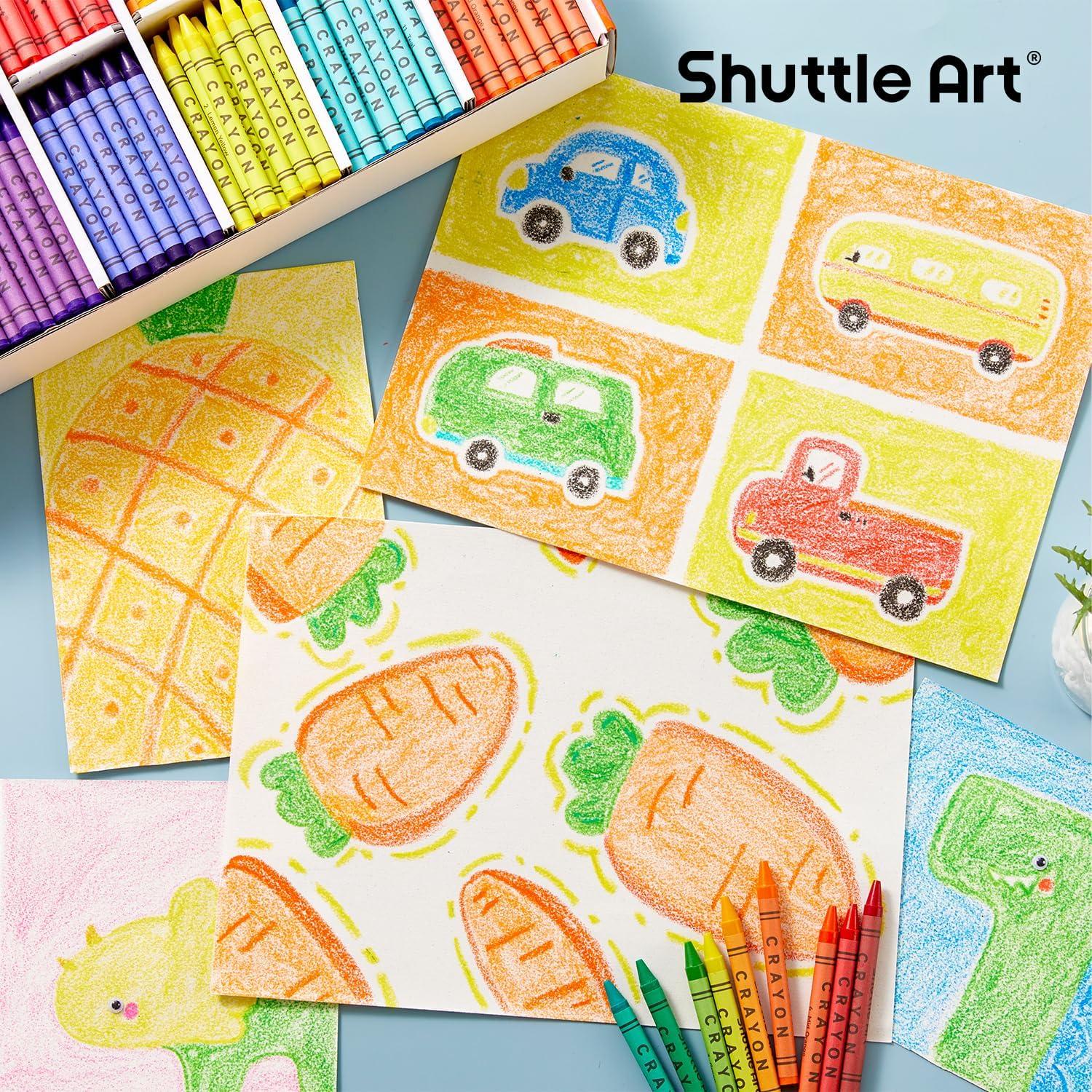 Crayones Shuttle Art 720 Piezas Multicolor No Tóxicos