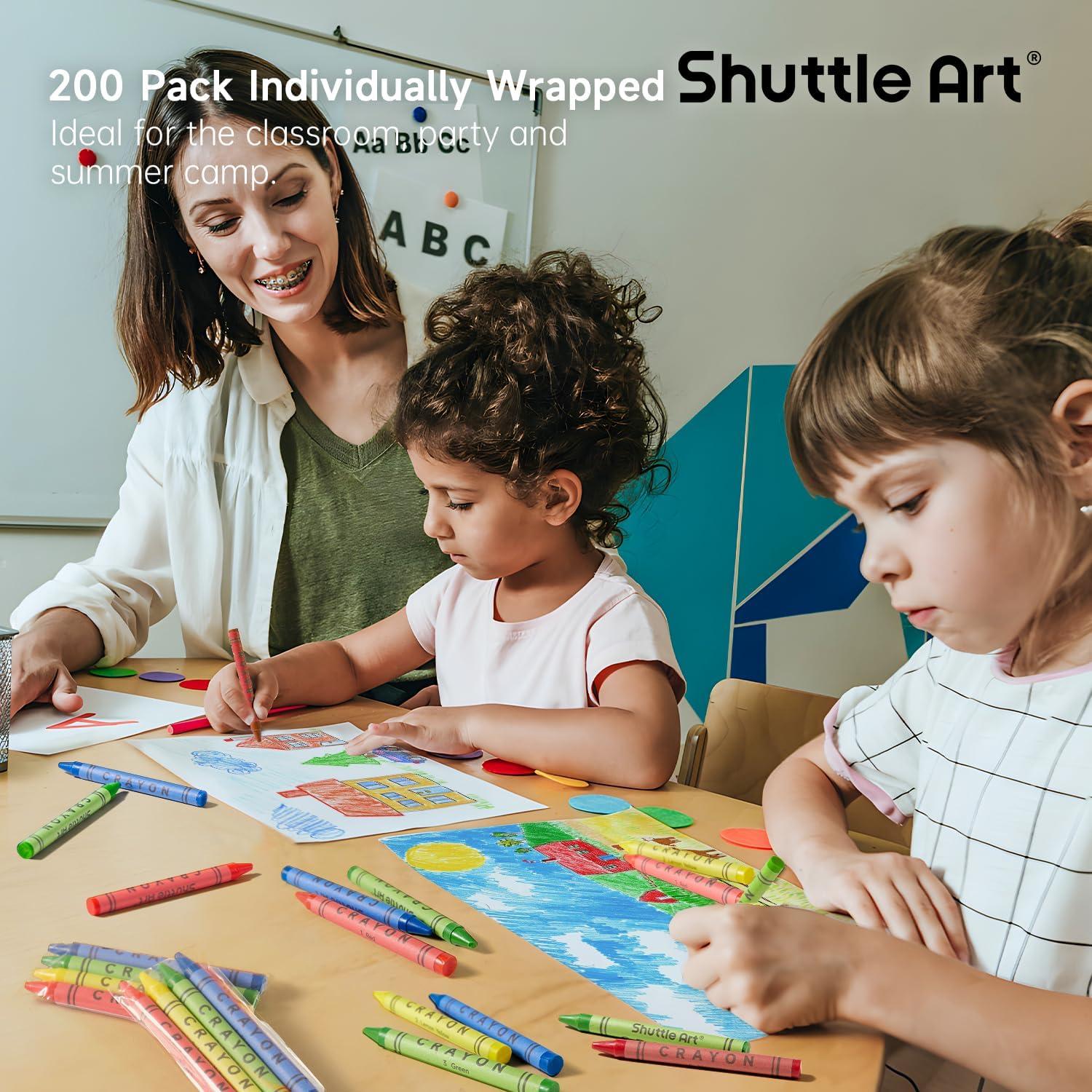 Conjunto de Crayones Shuttle Art 800 Crayones Multicolor