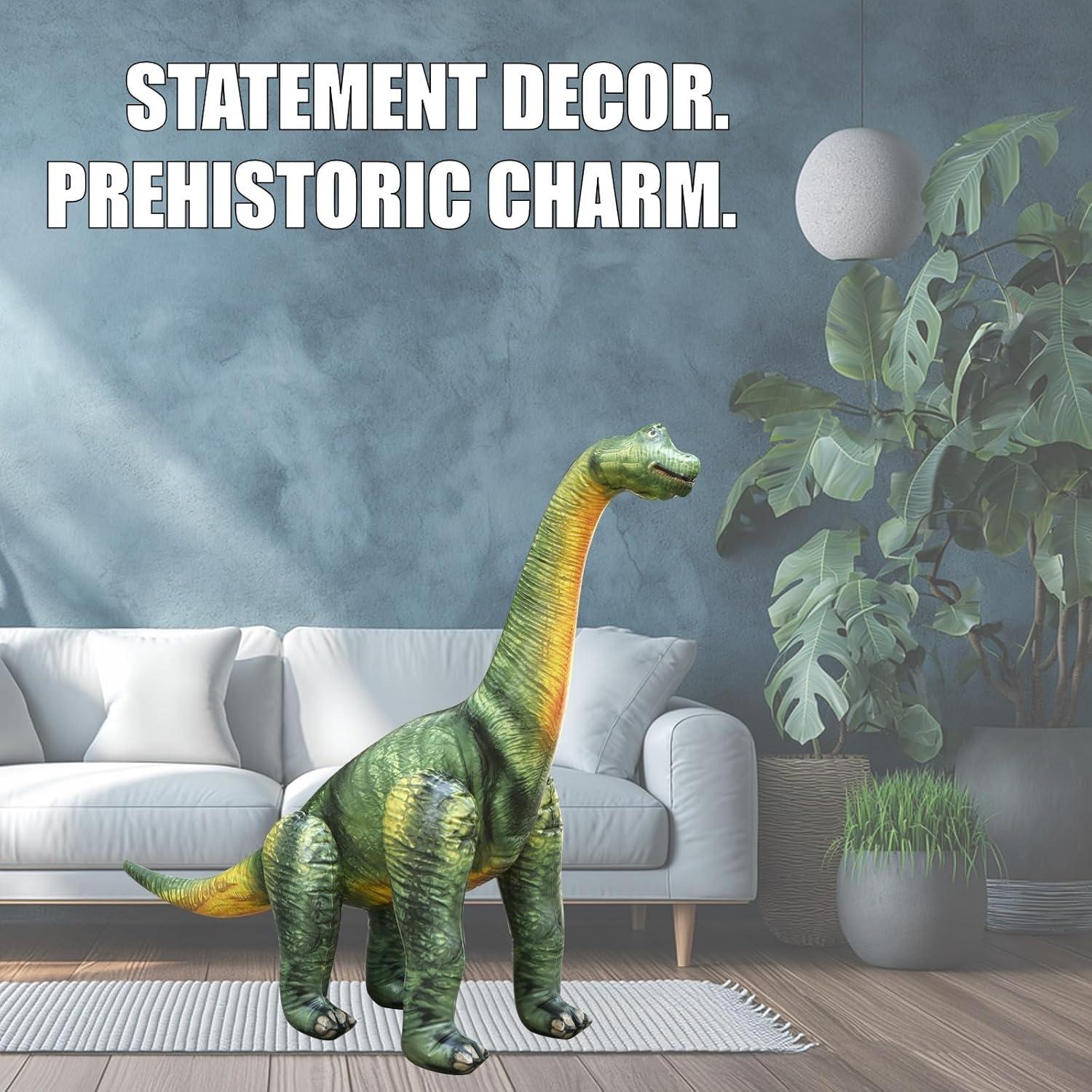 Jet Creations Dinosaurio Inflable Brachiosaurus 91 cm Verde