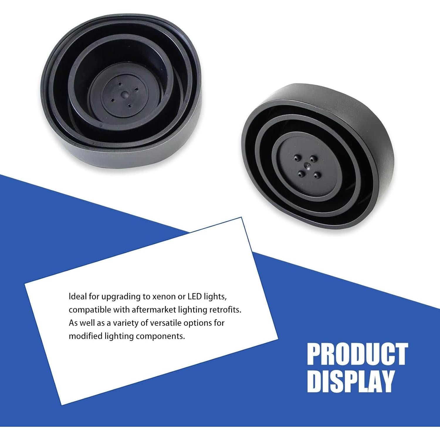 Cubierta de Polvo para Bombilla LED H7 H4 Jokormo 2 PCS