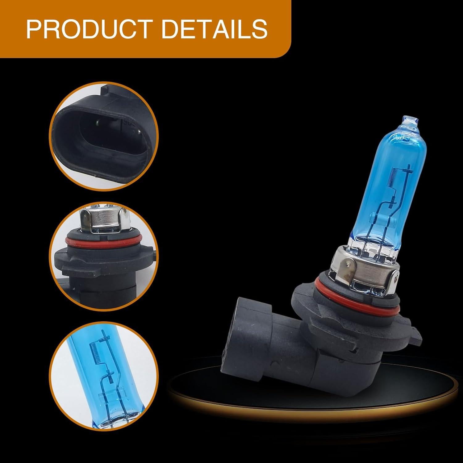 Bombillas Halógenas Automotrices Flygun 9006 12V 55W Ultra-blancas