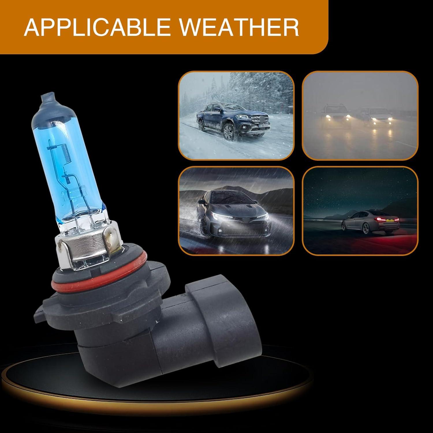 Bombillas Halógenas Automotrices Flygun 9006 12V 55W Ultra-blancas