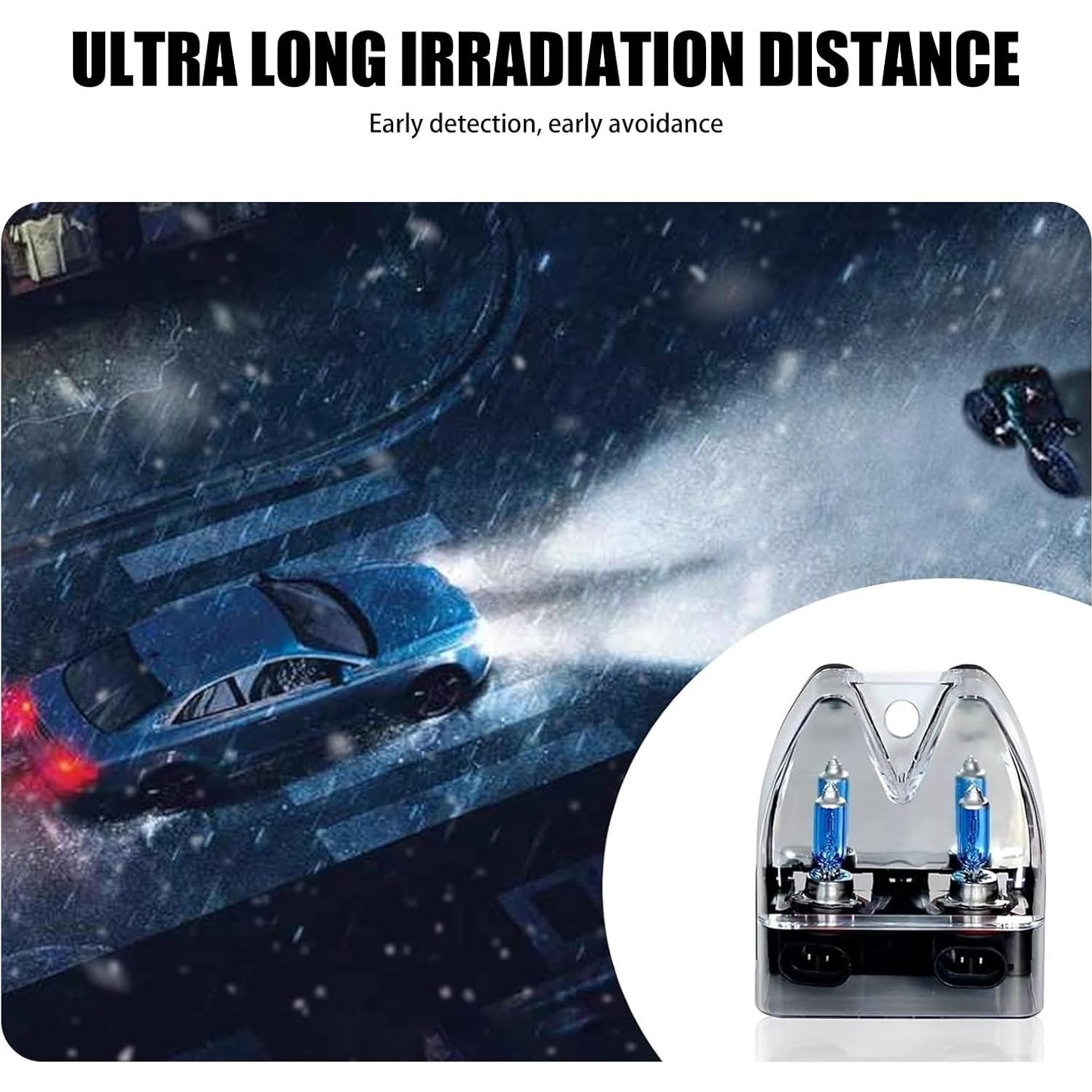 Bombilla Halógena Automotriz Cerdifoo H11 12V 100W 2 Pcs