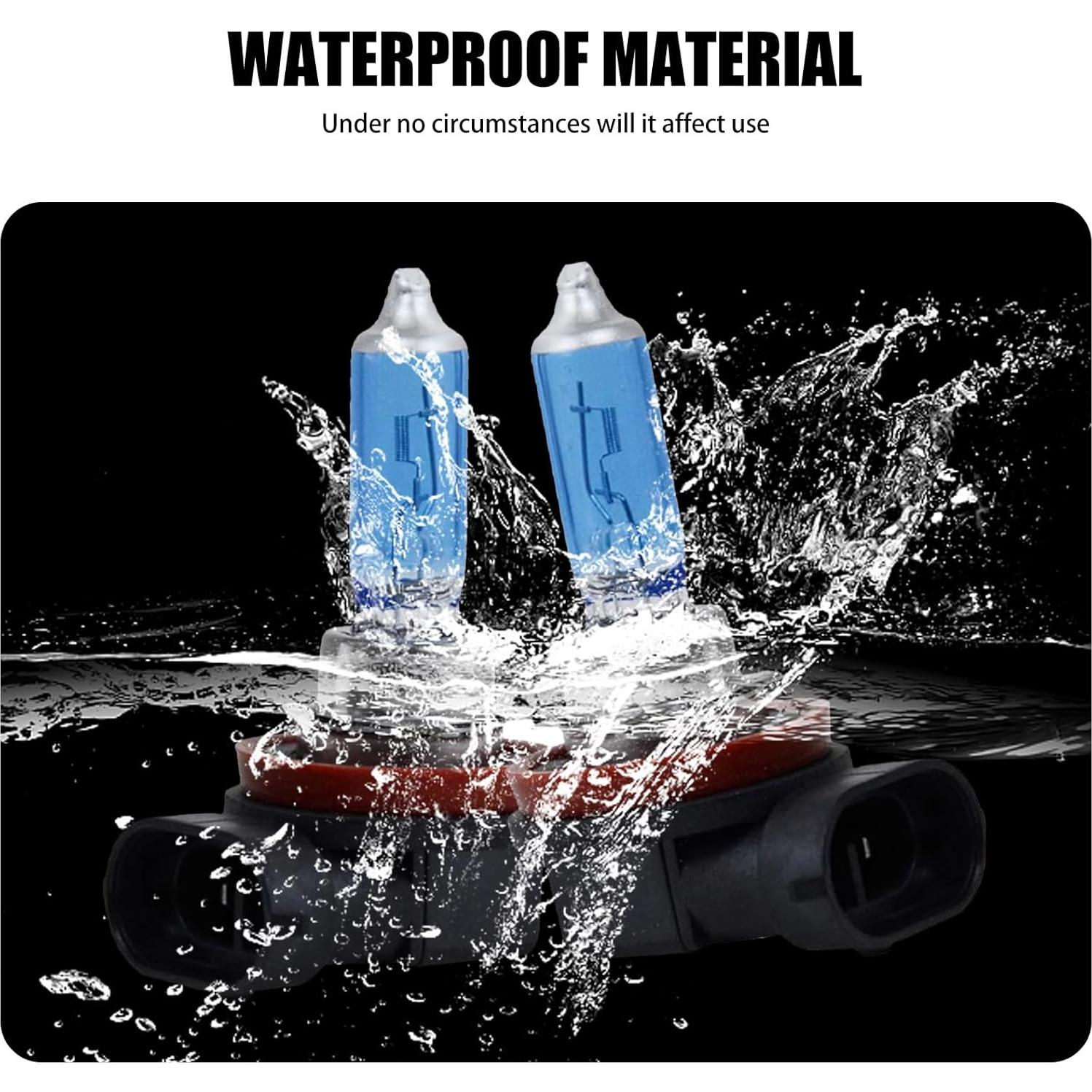 Bombilla Halógena Automotriz Cerdifoo H11 12V 100W 2 Pcs