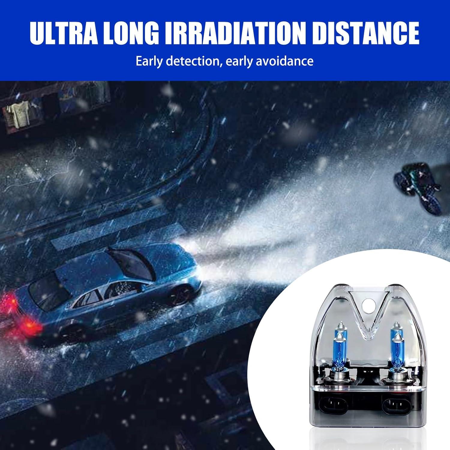 Bombillas Halógenas H11 Gunhunt 2 PCS 12V 100W Luz Blanca