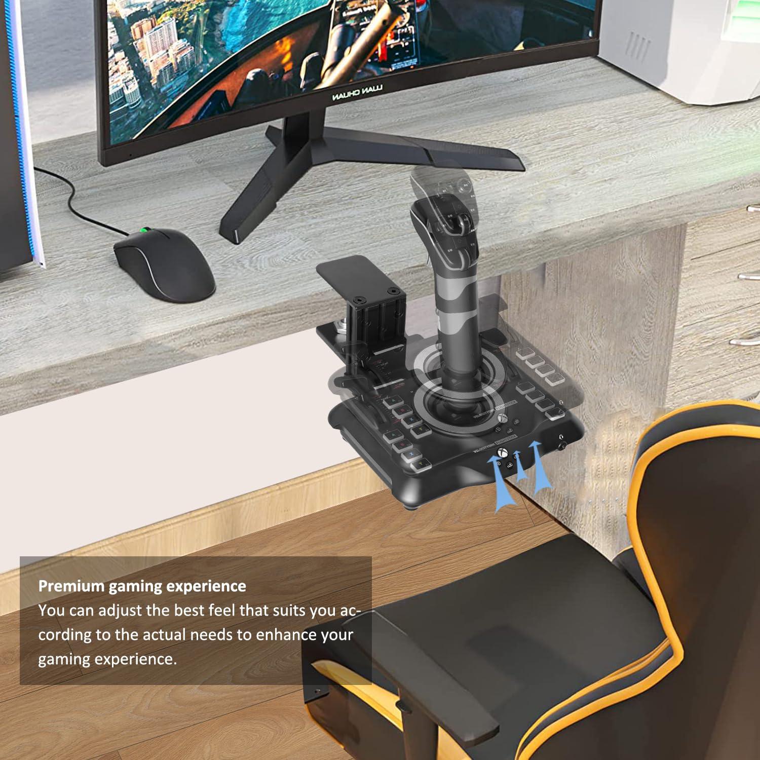 Soporte de escritorio HUYE para joystick ajustable - Paquete de 2