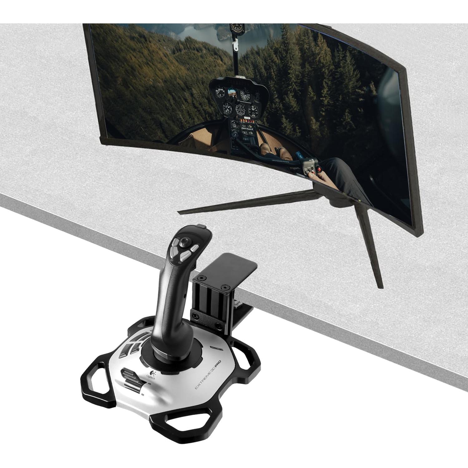 Soporte de escritorio HUYE para joystick ajustable - Paquete de 2