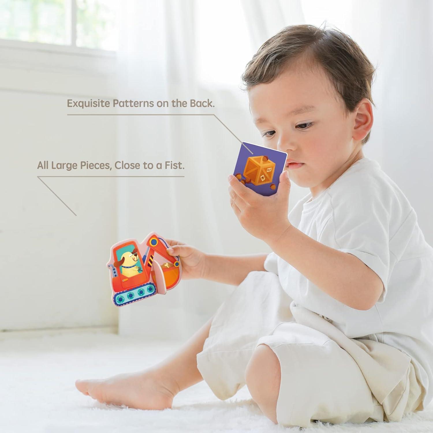 Rompecabezas TOI 6 Piezas Grandes Animales 2.5+