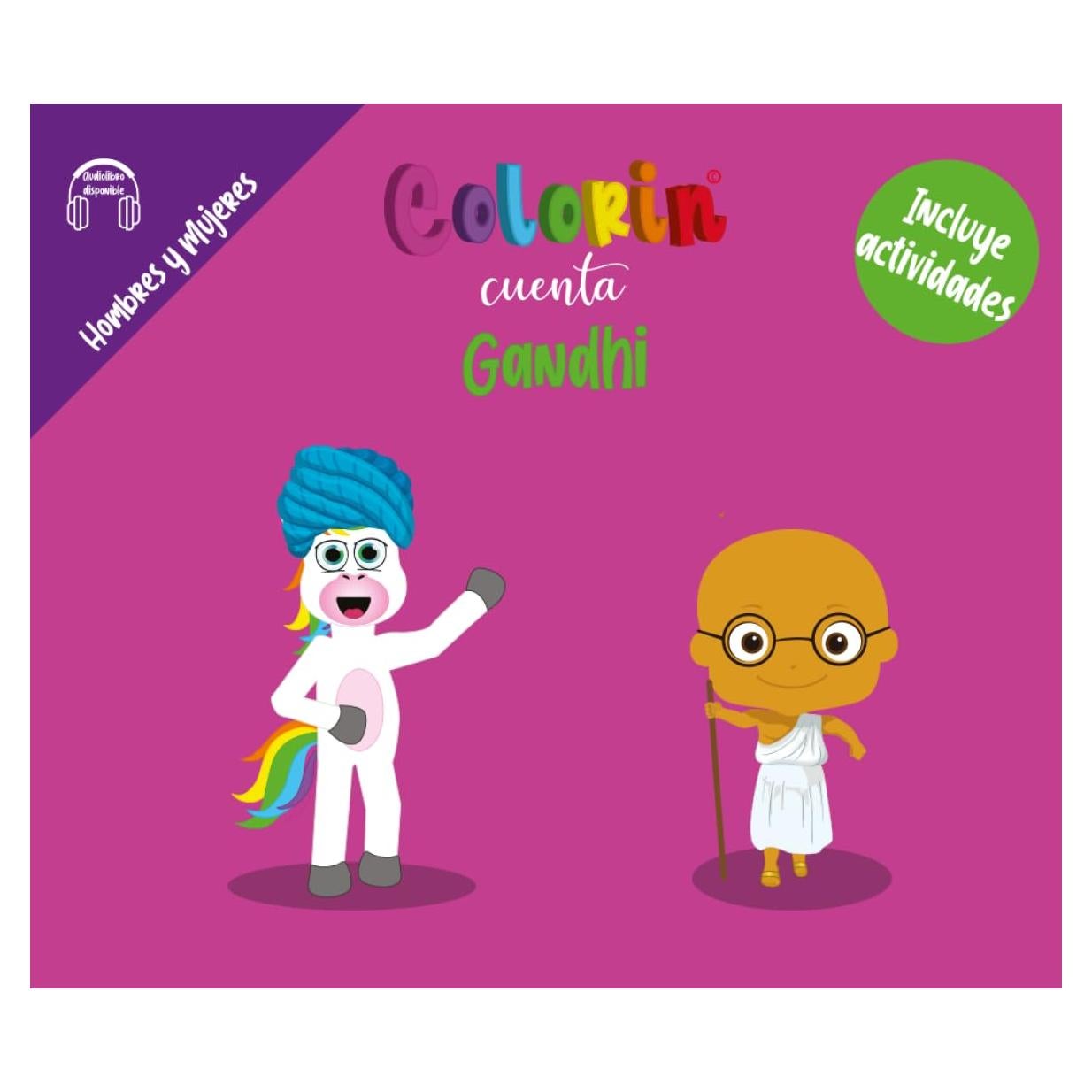 Colorin cuenta Gandhi (Las Minibiografias de Colorin Cuenta) (Spanish Edition)