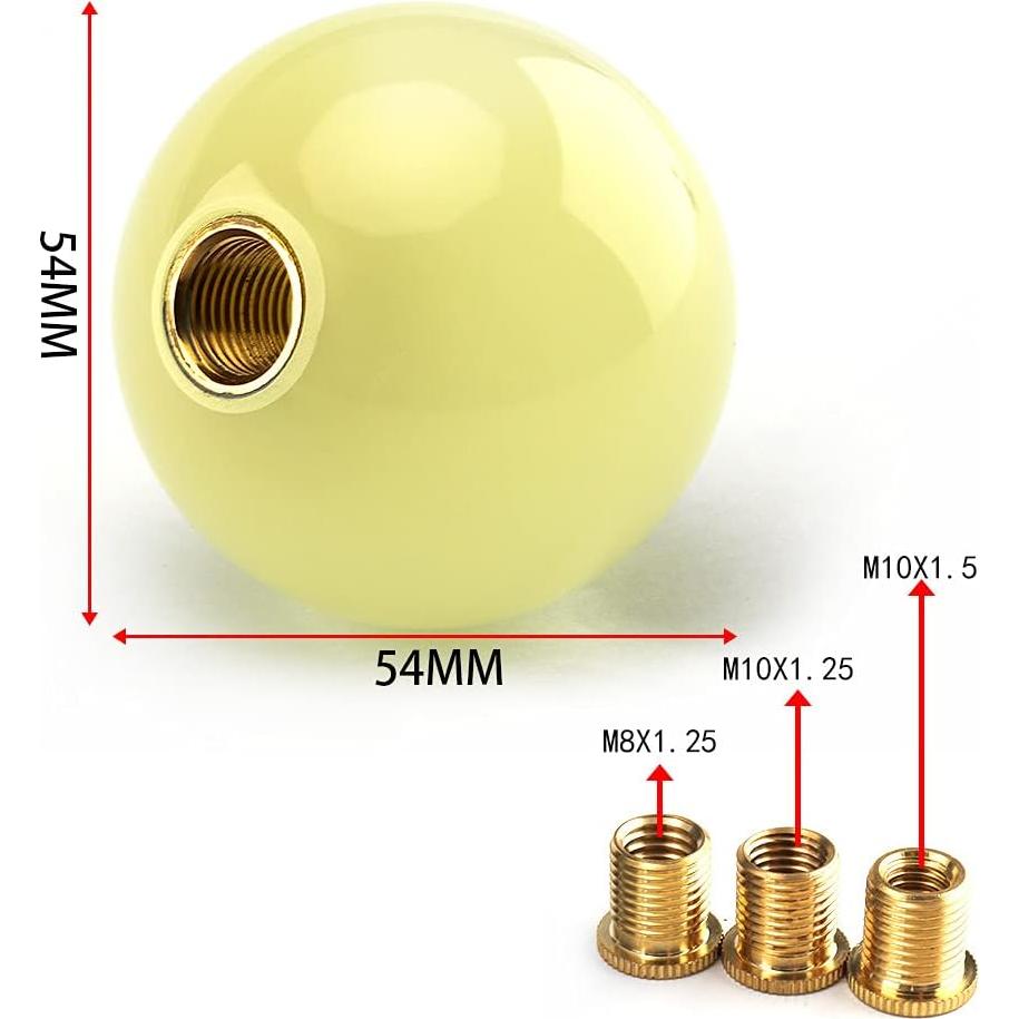 Perilla de Cambio RASNONE Verde Brillante con Luz 7.62cm