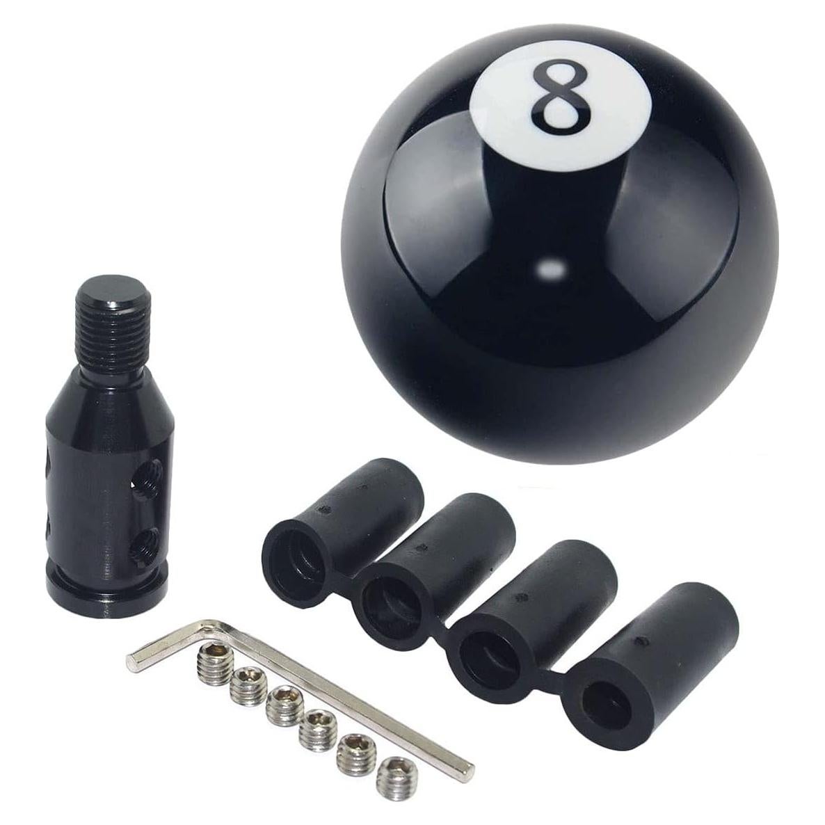 Perilla de Cambio Redonda Pursuestar Negra Universal M12x1.25