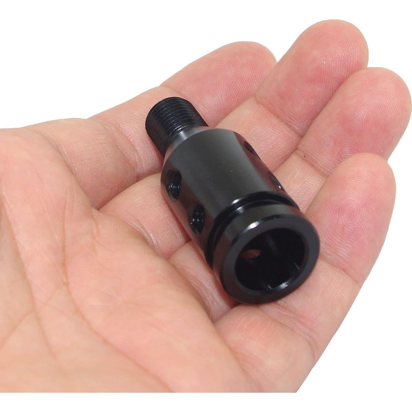 Perilla de Cambio Redonda Pursuestar Negra Universal M12x1.25