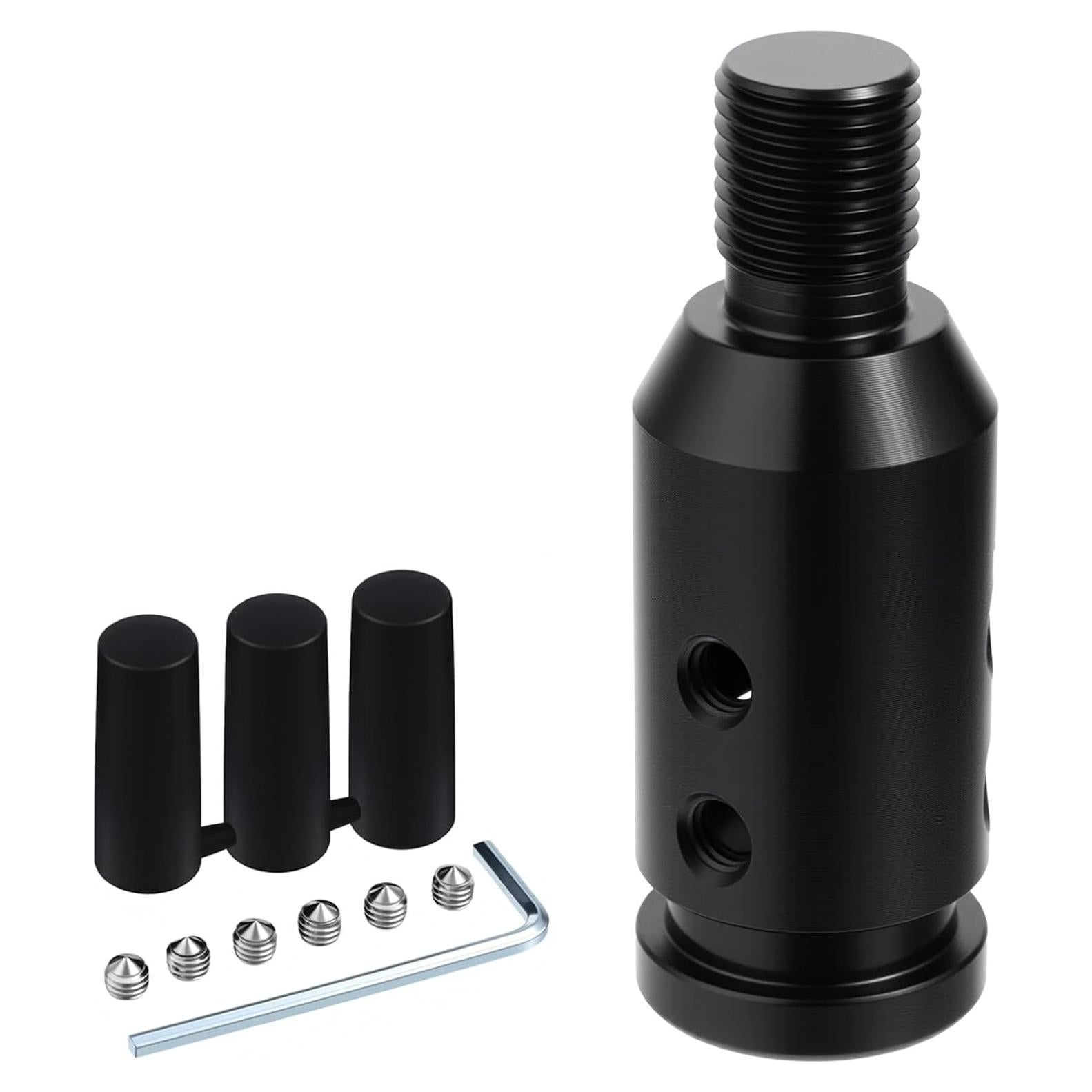 Adaptador de Pomo de Cambio Universal Sorcristy M12x1.25 Negro