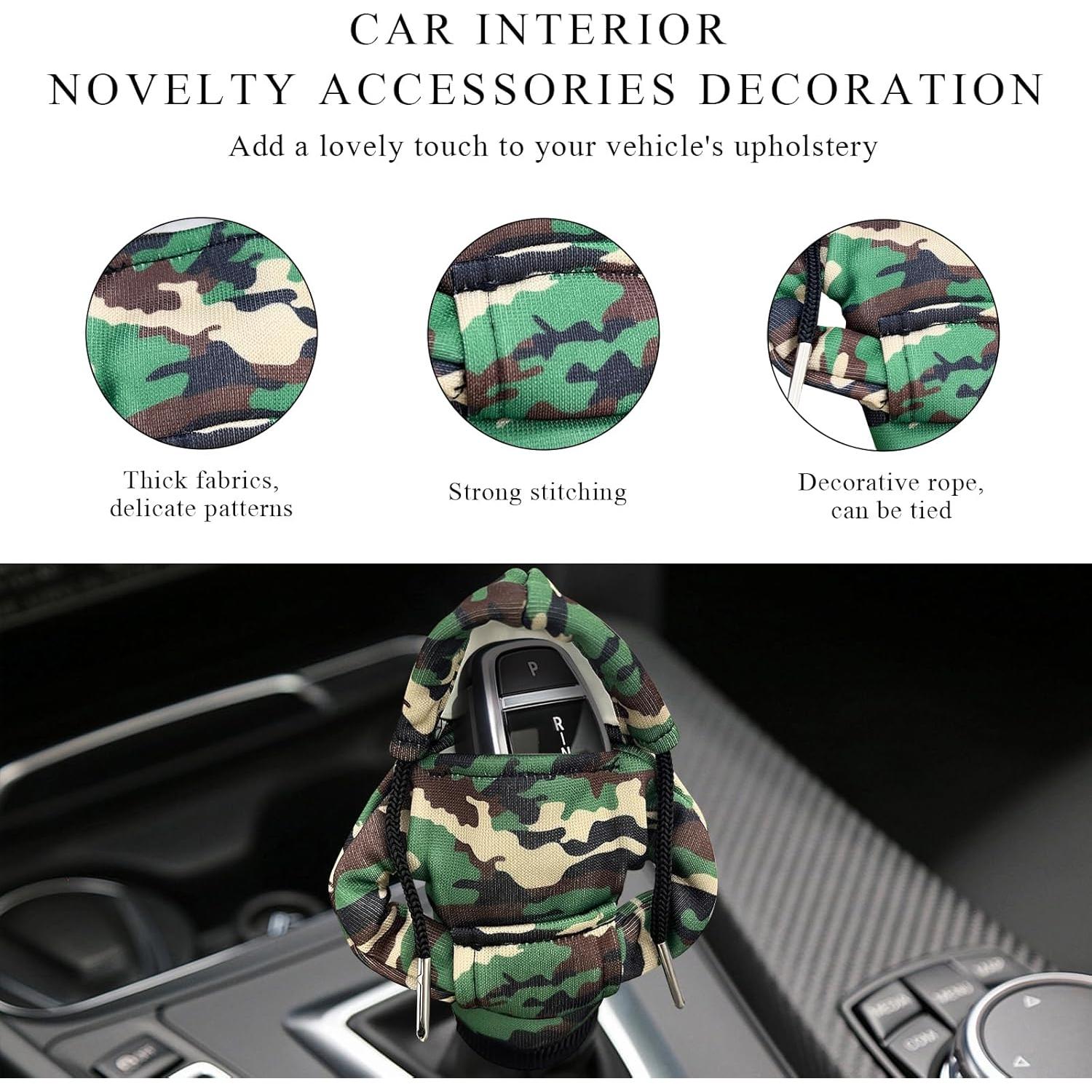 Cubierta de Capucha para Perilla de Cambio Yourkar Camuflaje