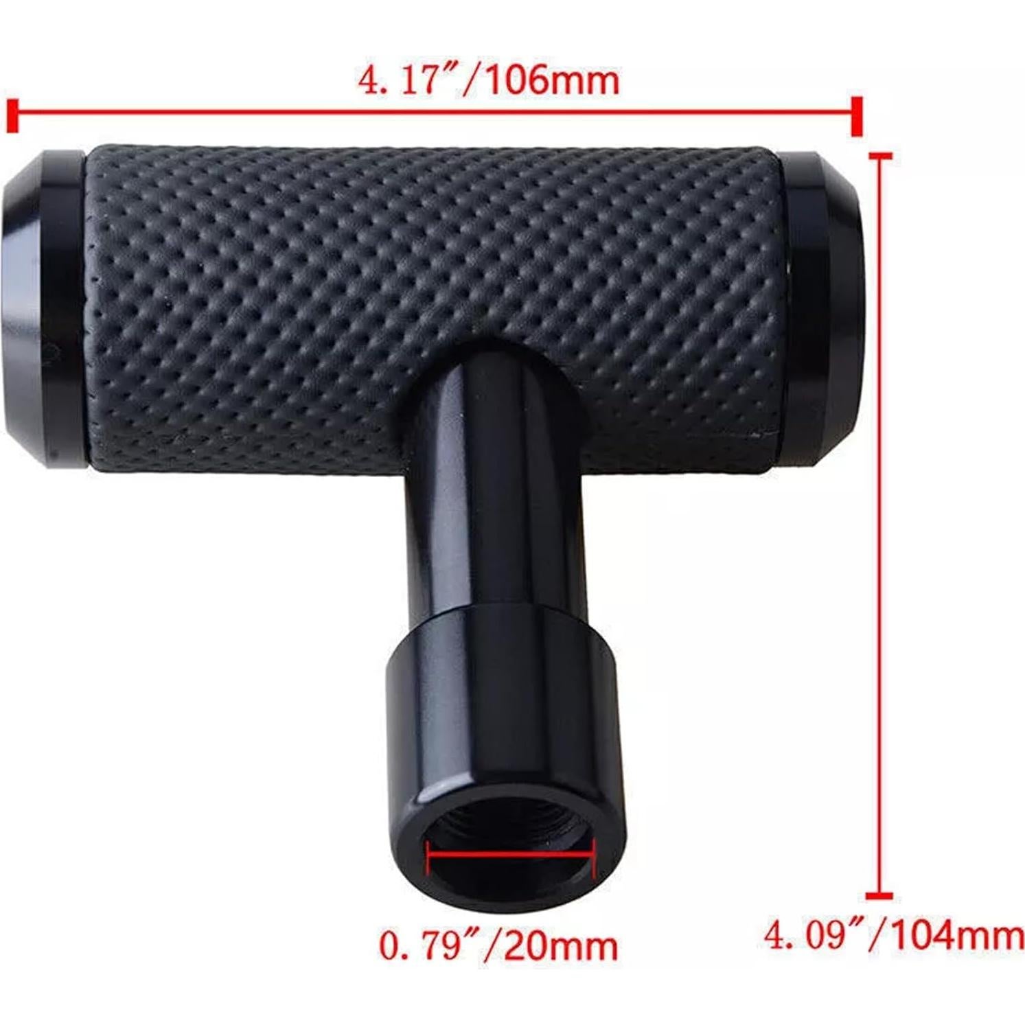 Palanca de Cambios ICBEAMER Racing Manual Universal Negro