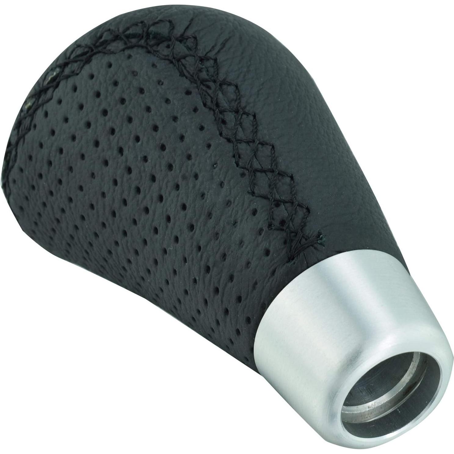 Perilla de Cambios Abfer 5 Velocidades Cuero Negro 88.65 mm