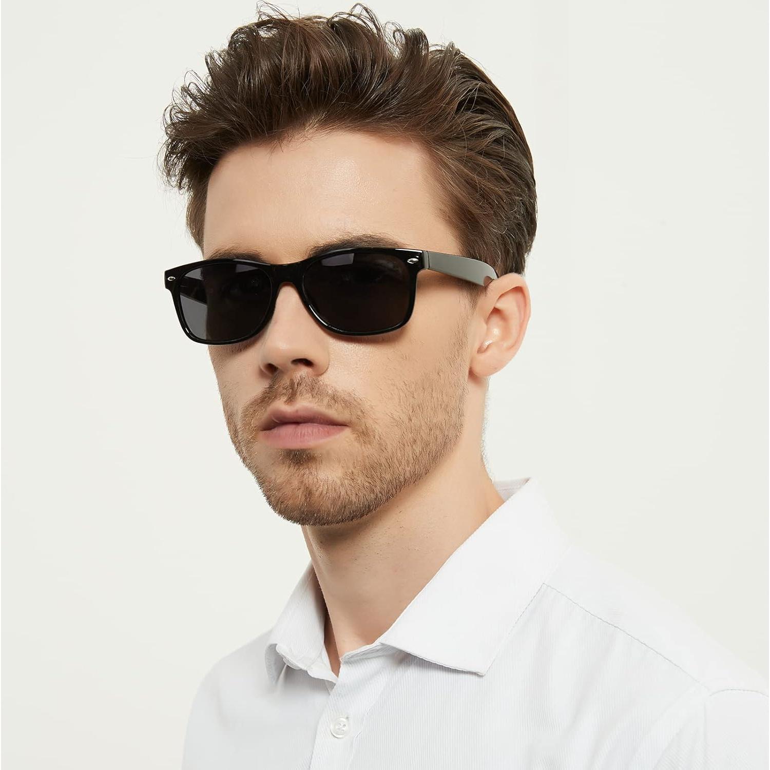 Paquete de 4 Gafas de Sol Bifocales Sumkyle 1.25x UV400