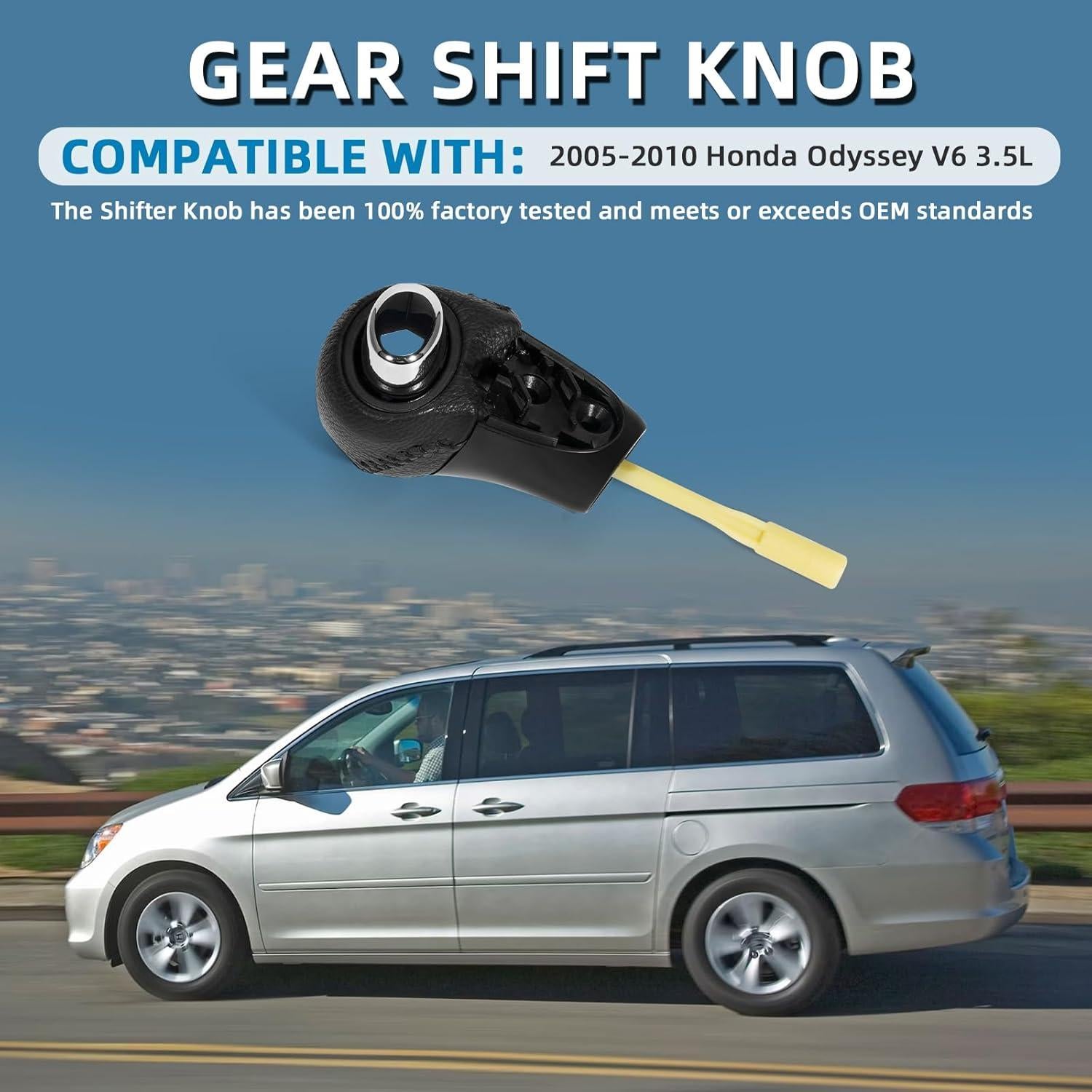 Mango de Palanca de Cambios Aumzong para Honda Odyssey 2005-2010