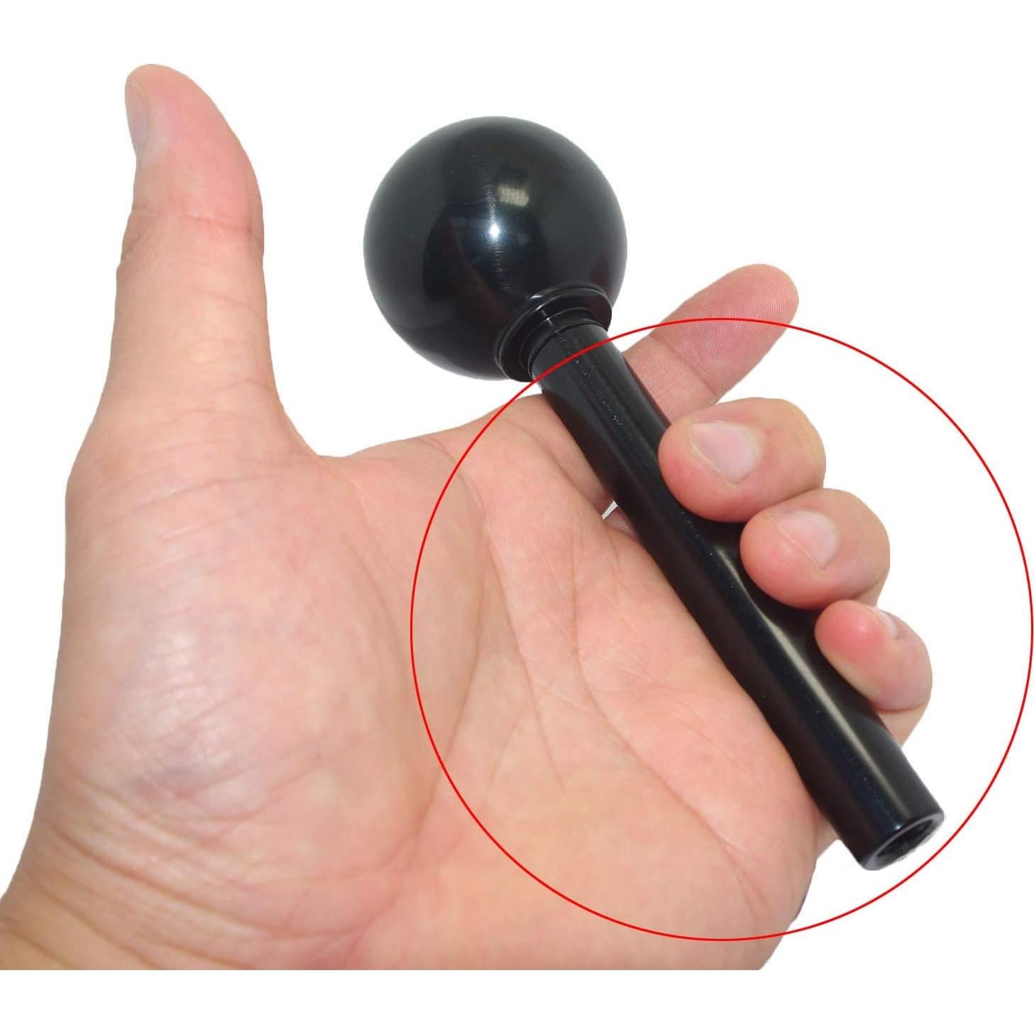 Extensor de Perilla de Cambio Pursuestar Aluminio Negro M10X1.5