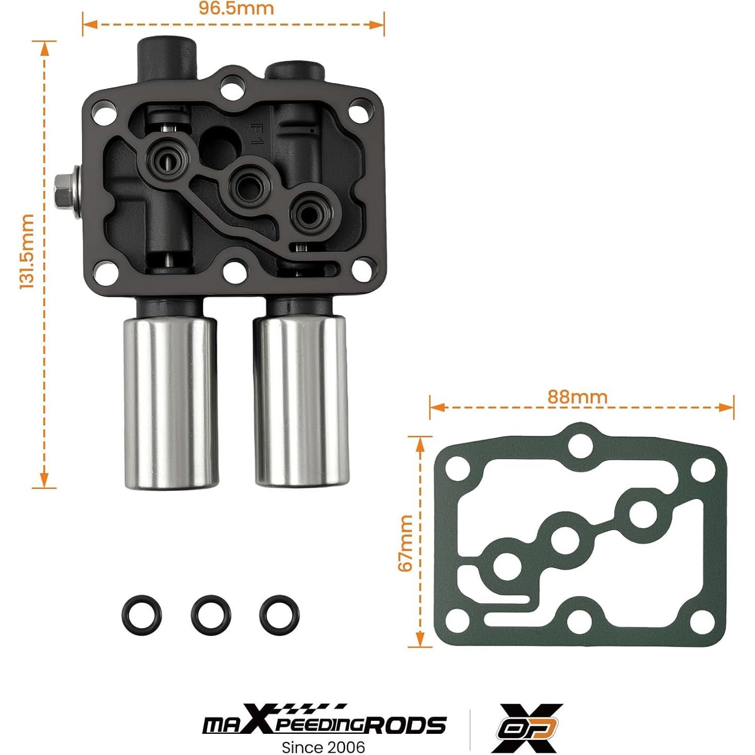Válvula Solenoide de Cambio Lineal Dual maXpeedingrods 28250-P6H-024