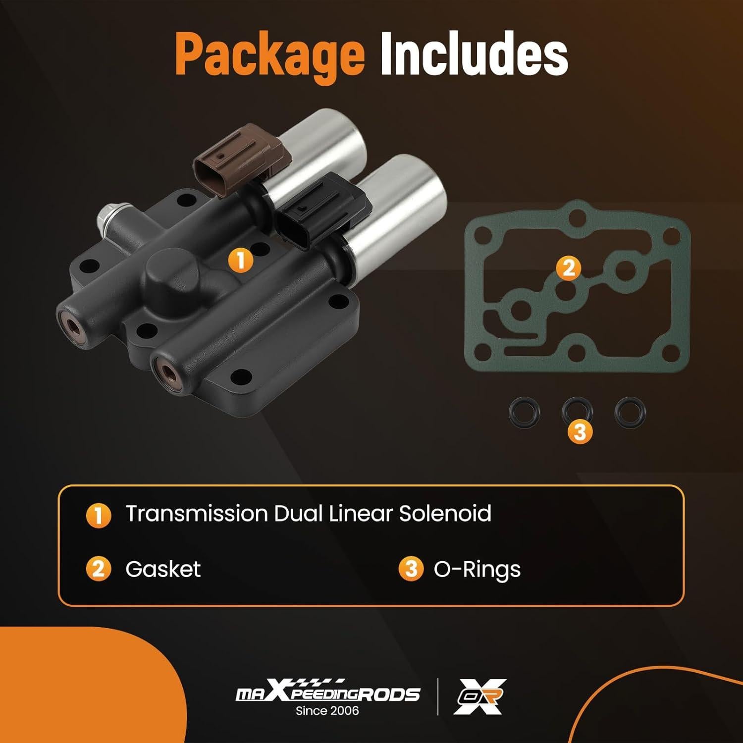 Válvula Solenoide de Cambio Lineal Dual maXpeedingrods 28250-P6H-024
