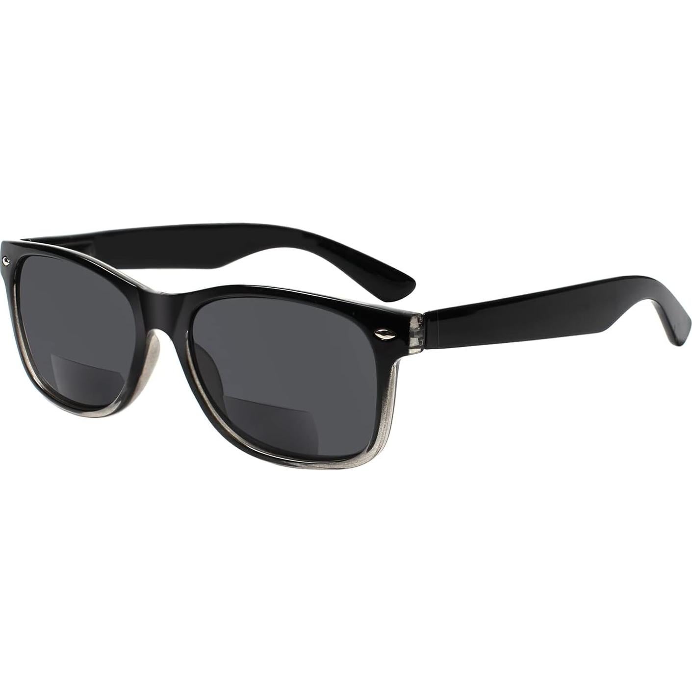 Paquete de 4 Gafas de Lectura Bifocales +1.75 Grises