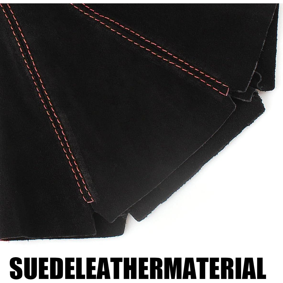 Funda de Botón de Cambio BESULEN Suede Negro Universal