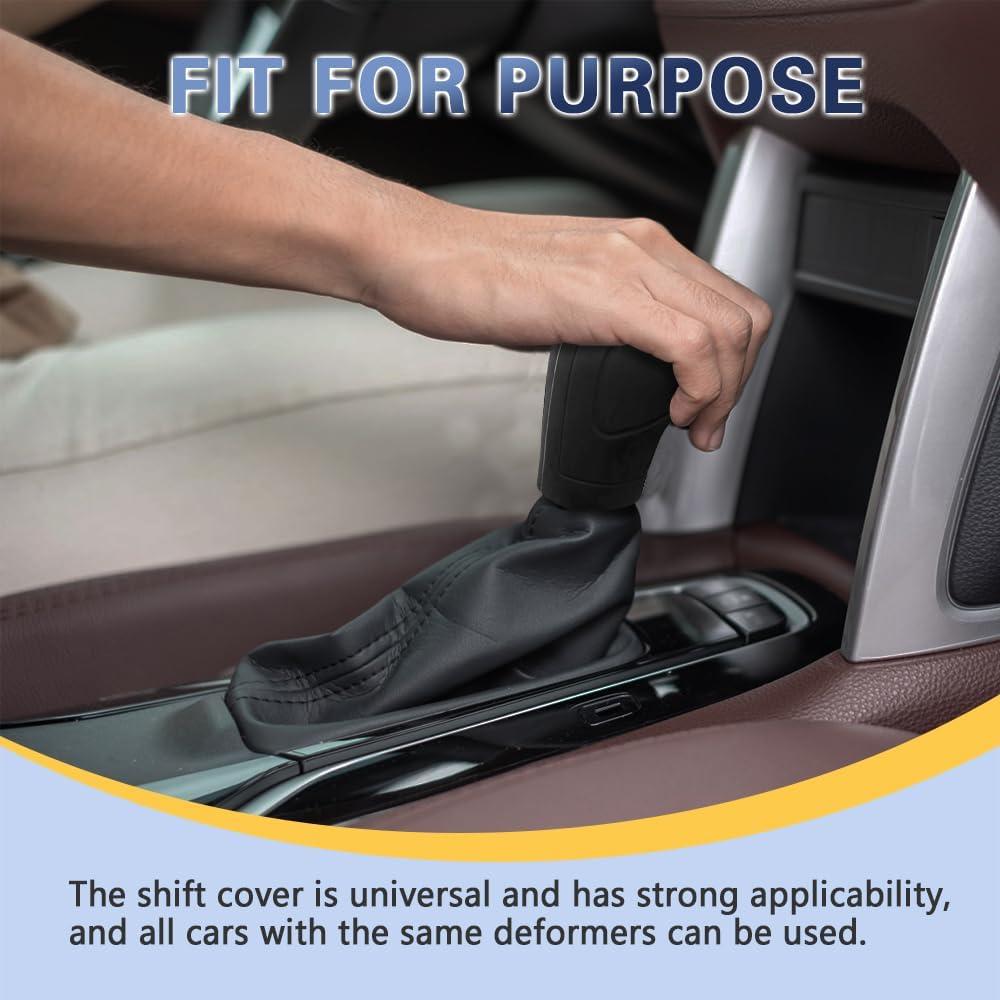 Cubierta de Pomo de Cambio de Silicona Middrivr Negra