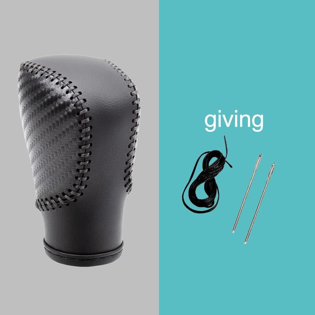 Cubierta de Pomo de Cambio de Marchas de Cuero LDYFC para Honda