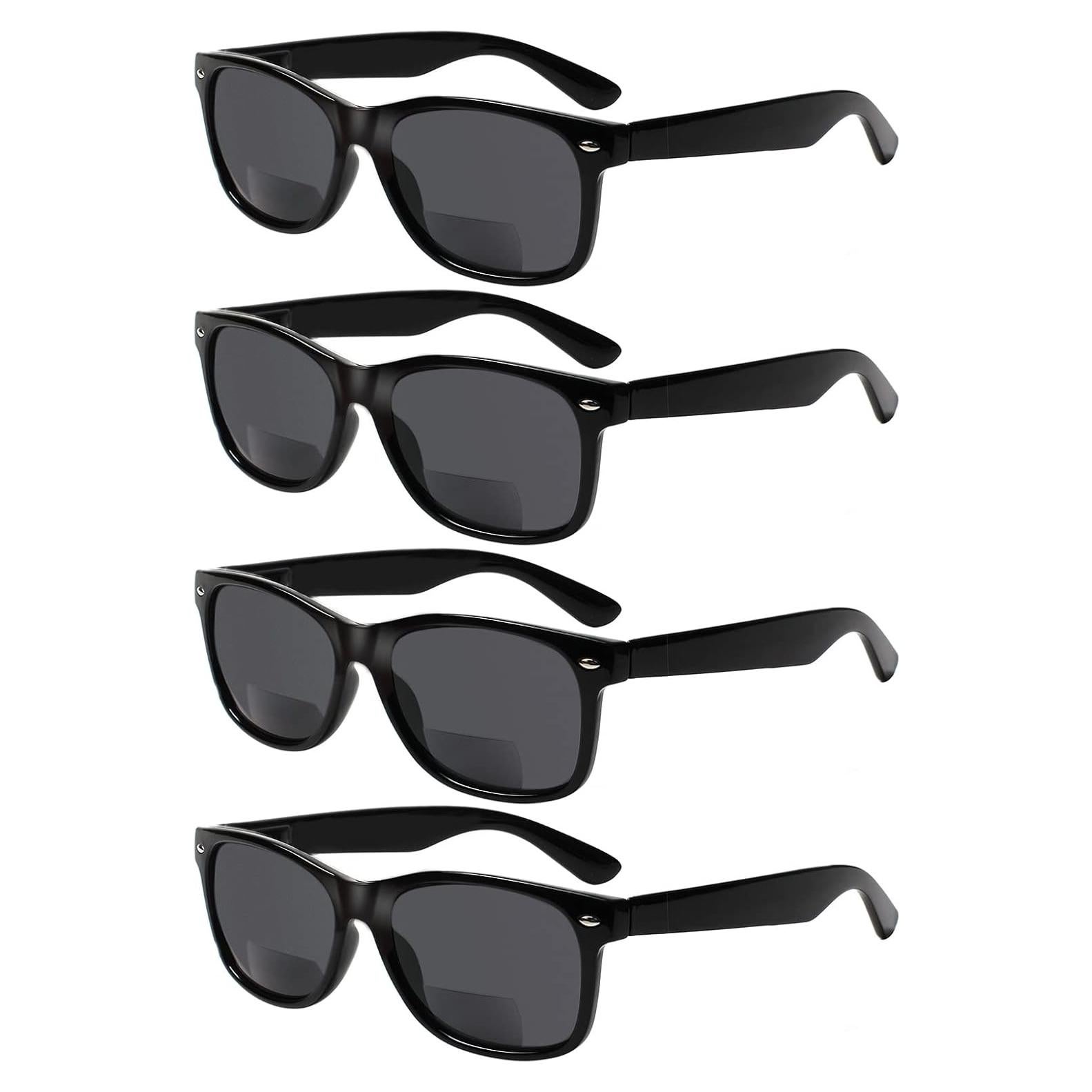Paquete de 4 Gafas de Sol Bifocales Sumkyle +3.5 Dioptrías