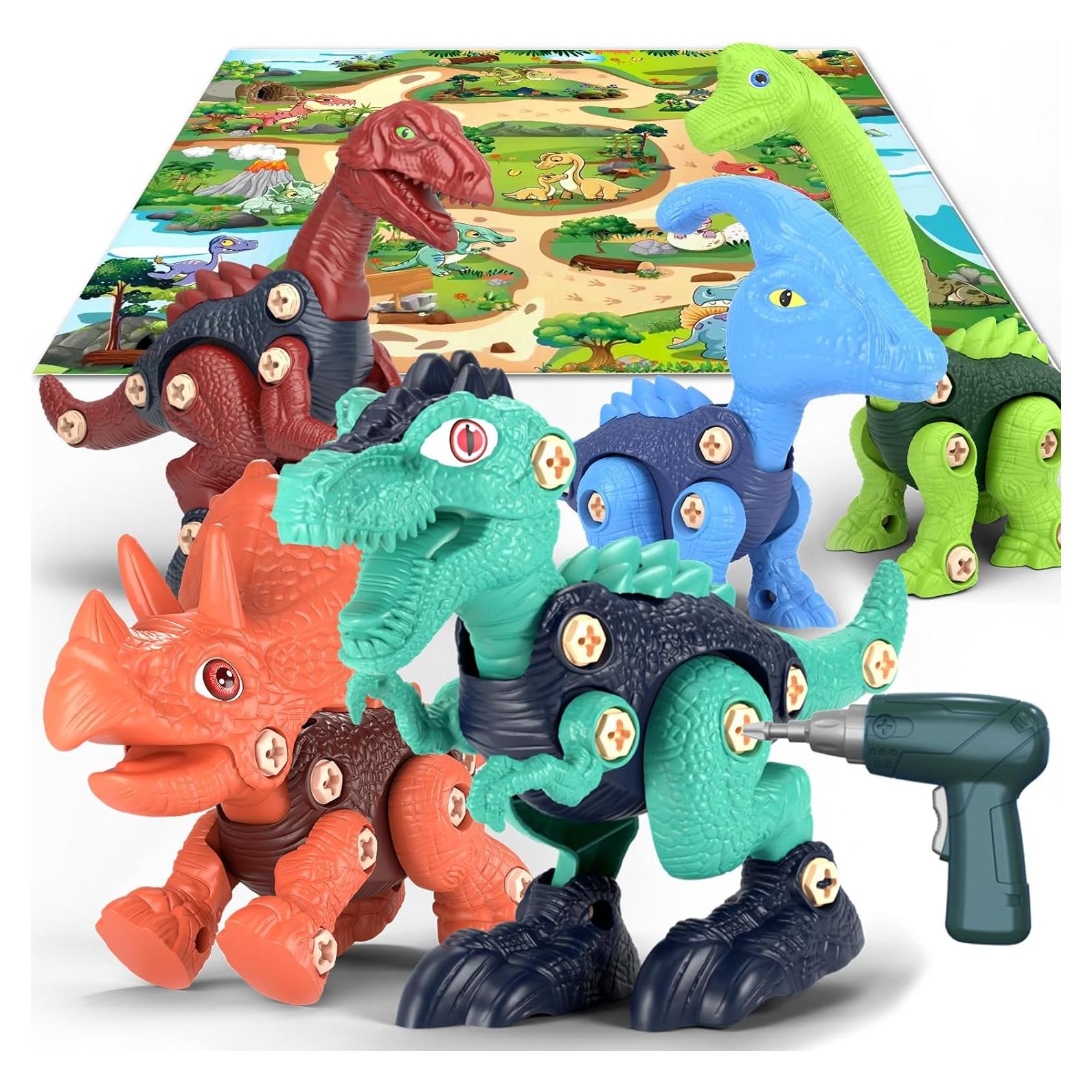 Jasonwell Set de Juguetes de Dinosaurios para Niños 3-8 Años