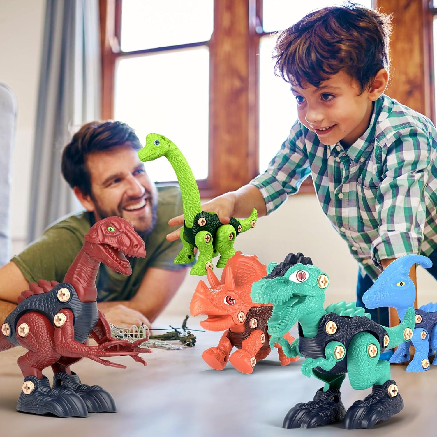 Jasonwell Set de Juguetes de Dinosaurios para Niños 3-8 Años