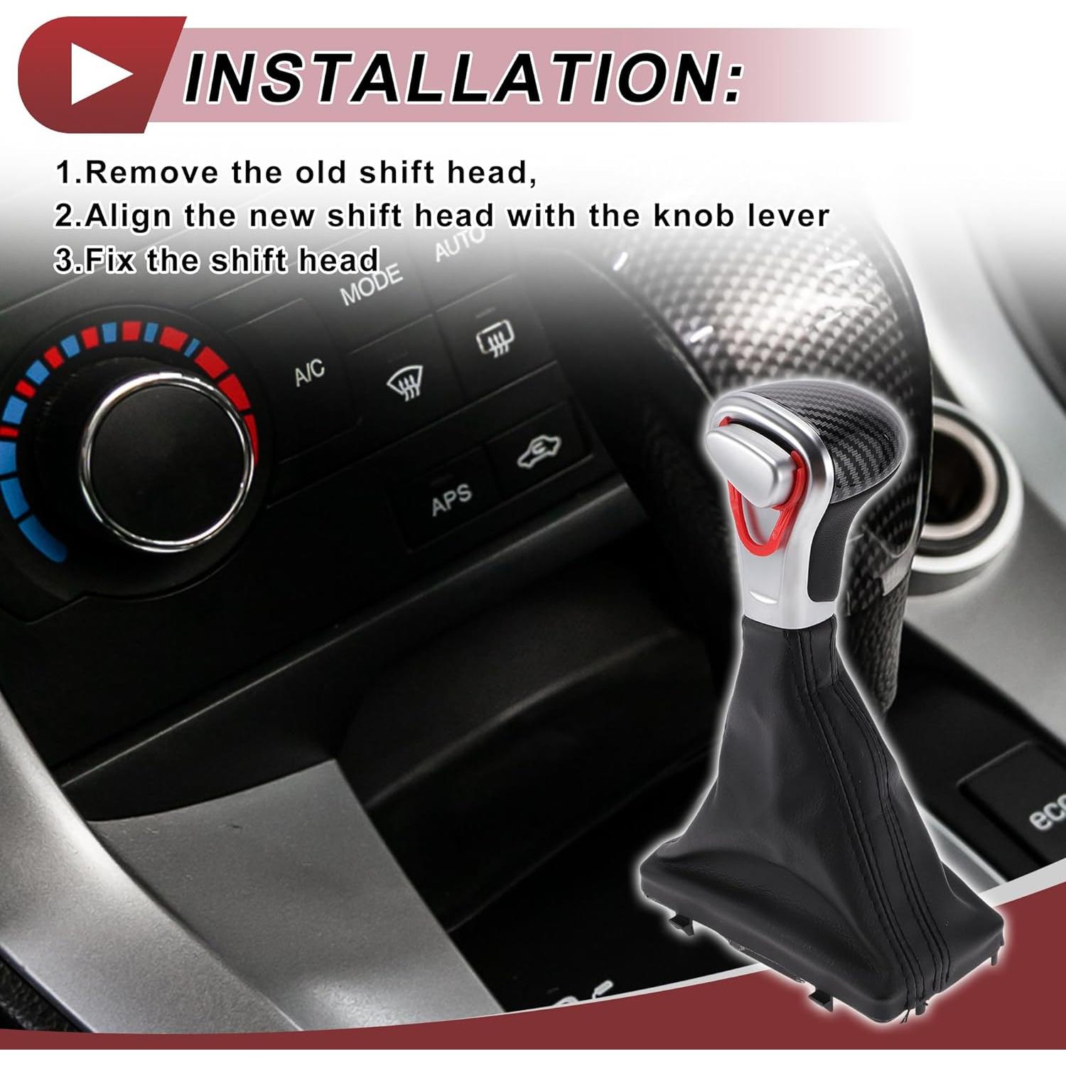 Perilla de Cambio Automática HEROFFIX para Audi A4 2013-2014