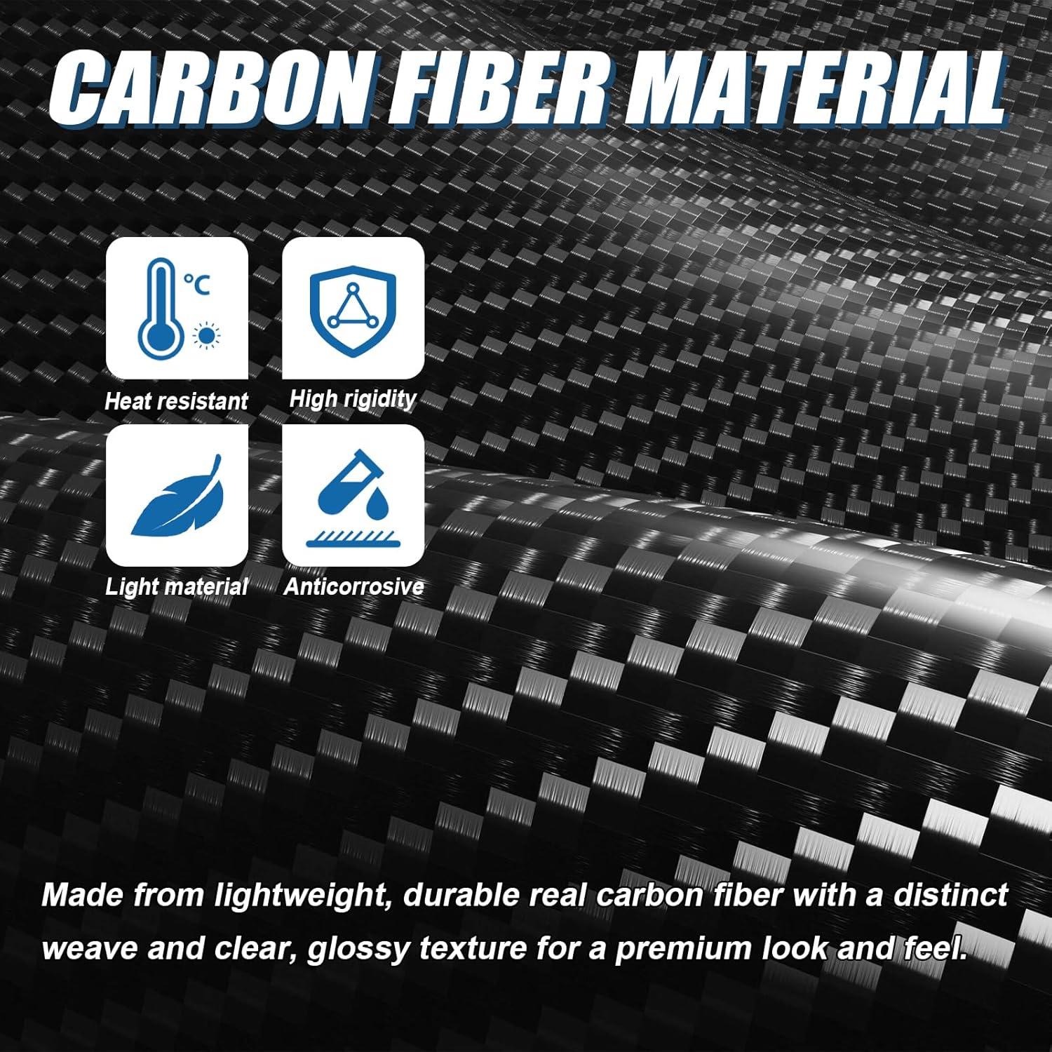 Kit de Recubrimiento Interior de Fibra de Carbono Fancemot 13PCS Audi A4 2009-2016