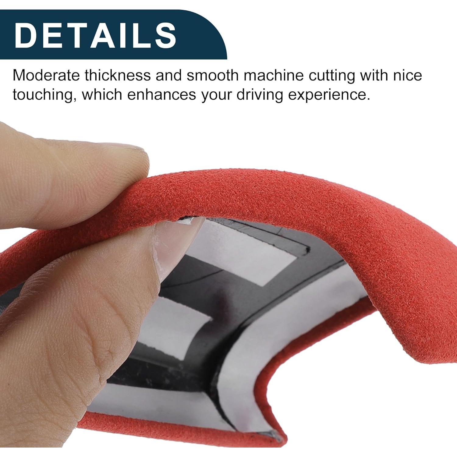 Cubierta de pomo de cambio TUCKBOLD para Audi A4 A5 Q5 Q7 Rojo