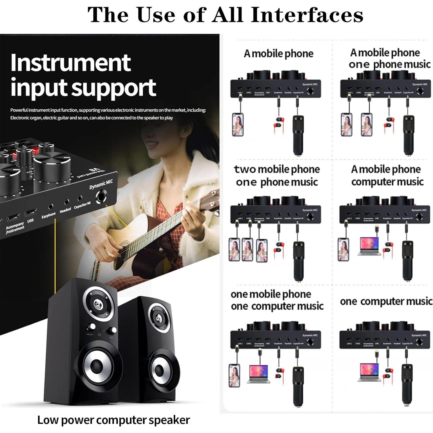 Kit de Podcast BM-800 con Cambiador de Voz y Accesorios