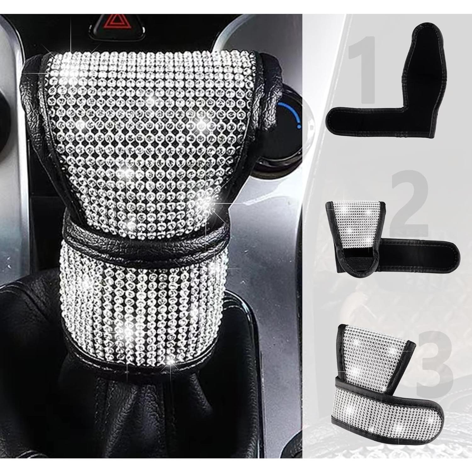 Cubierta de Cambio de Marchas Aokdom Bling Cristal 12x9.5cm