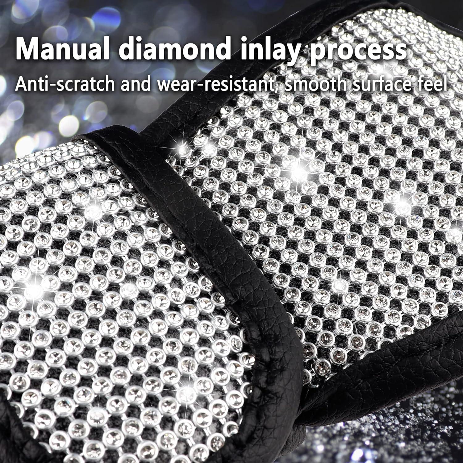 Cubierta de Cambio de Marchas Aokdom Bling Cristal 12x9.5cm