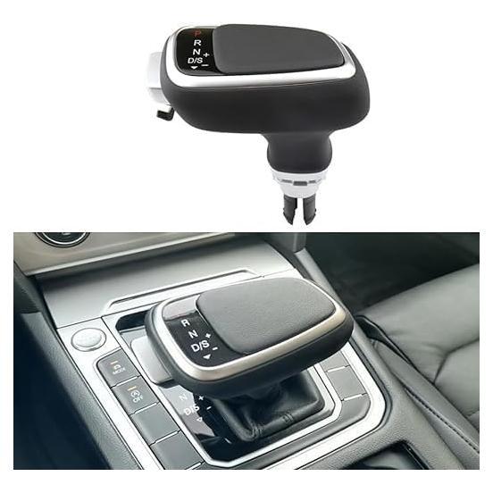 Perilla de Cambio LEOHUNPAIL para Audi y VW - ABS y Cuero