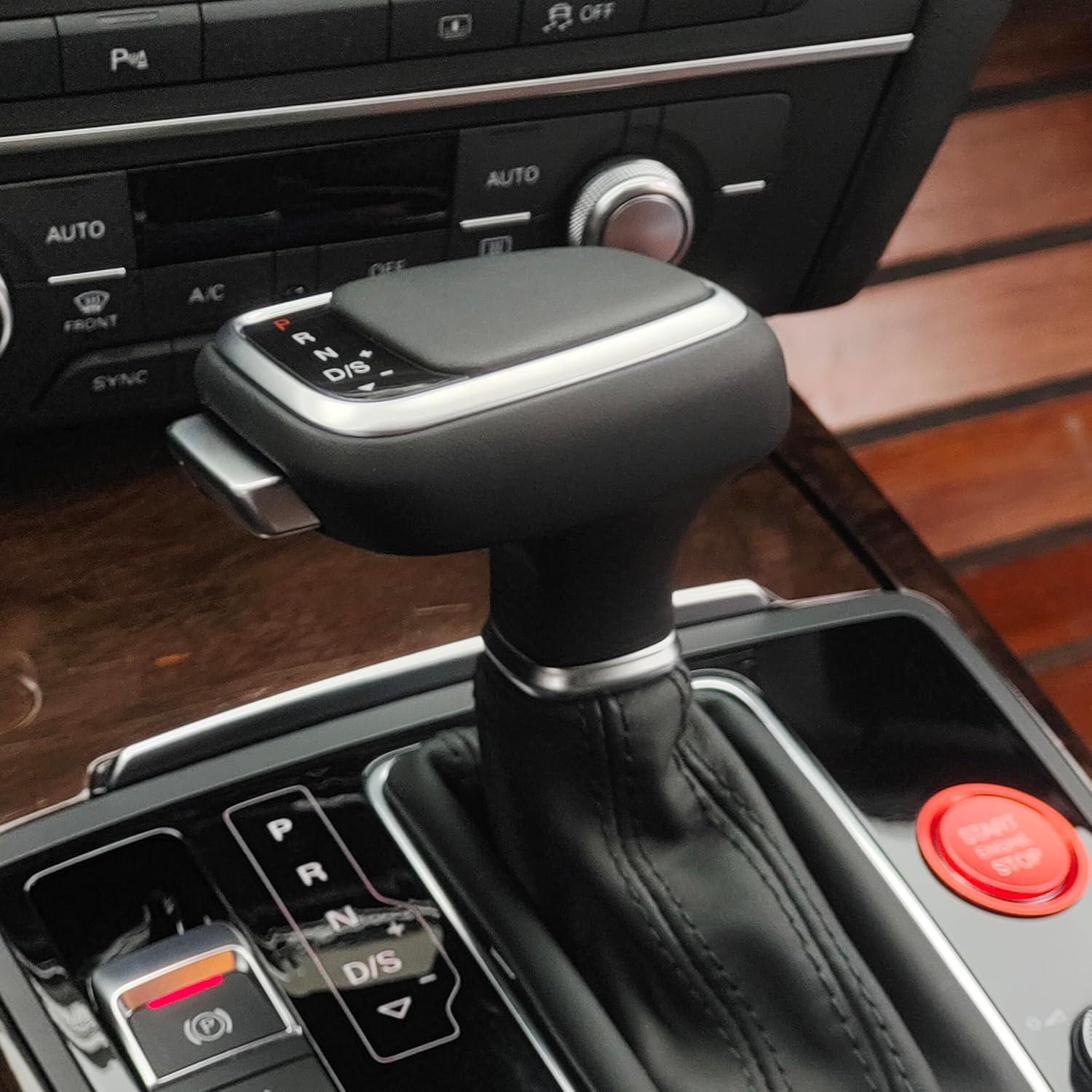 Perilla de Cambio LEOHUNPAIL para Audi y VW - ABS y Cuero