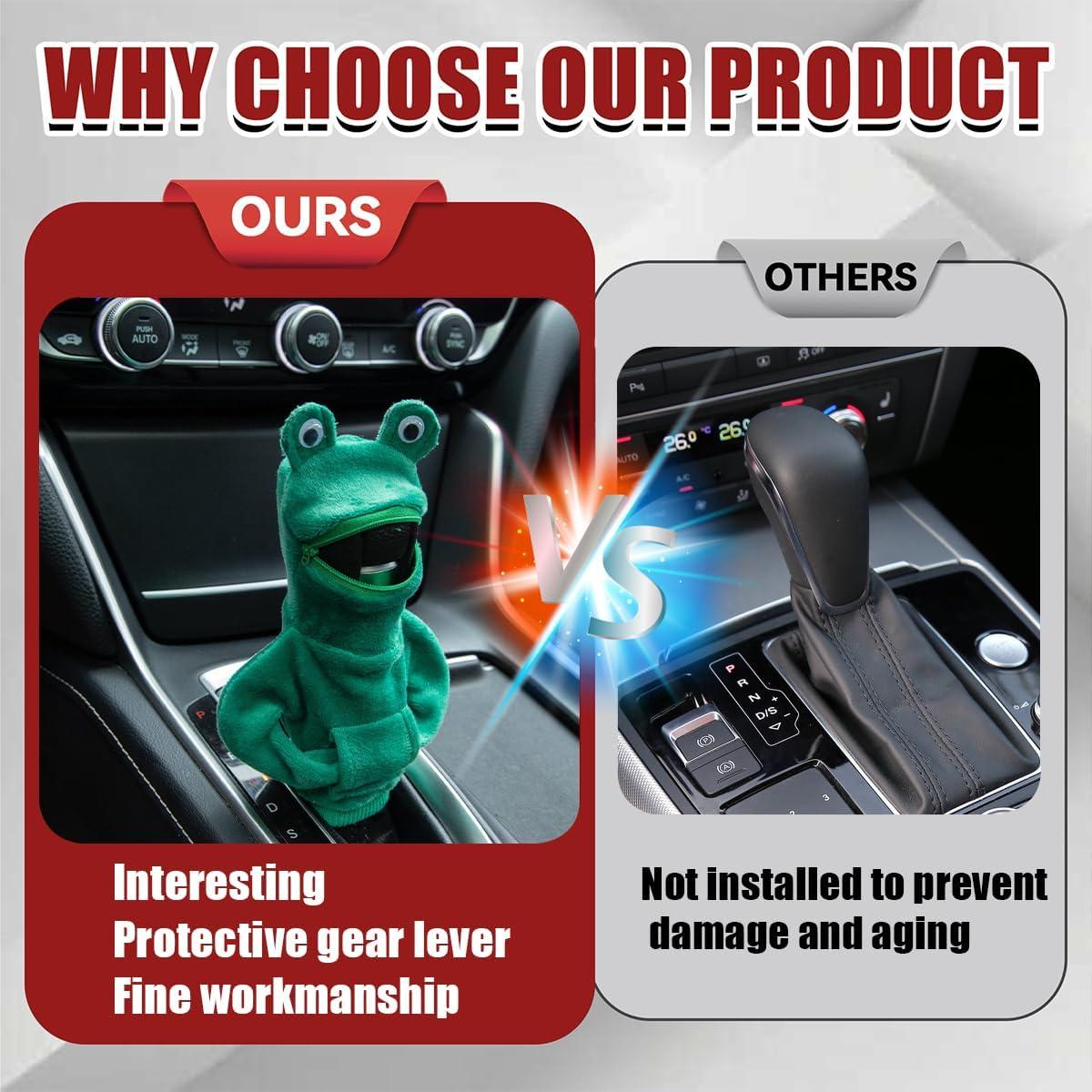 Cubierta de Palanca de Cambios Sandfren Verde 8x5cm